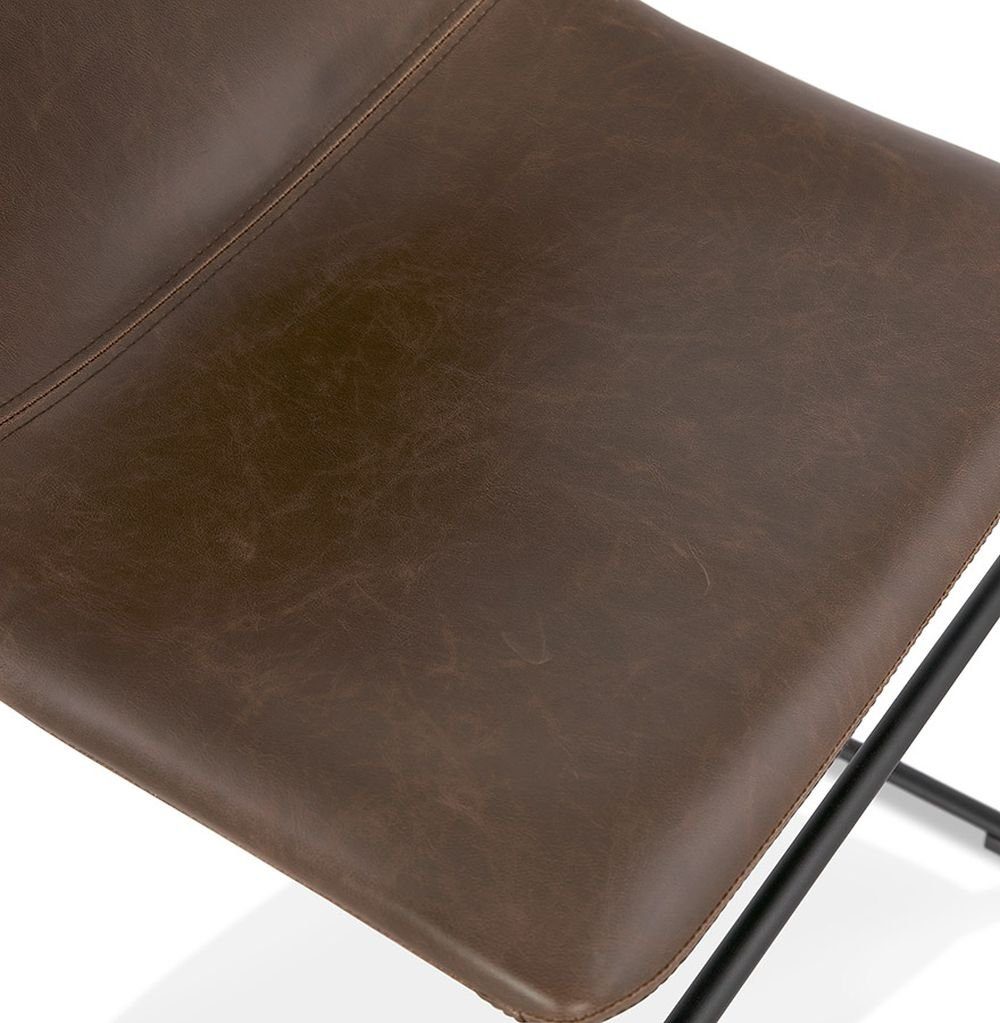 Braun x (brown) Esszimmerstuhl 50 49 DESIGN x Kunstleder KADIMA Stuhl MABELLE