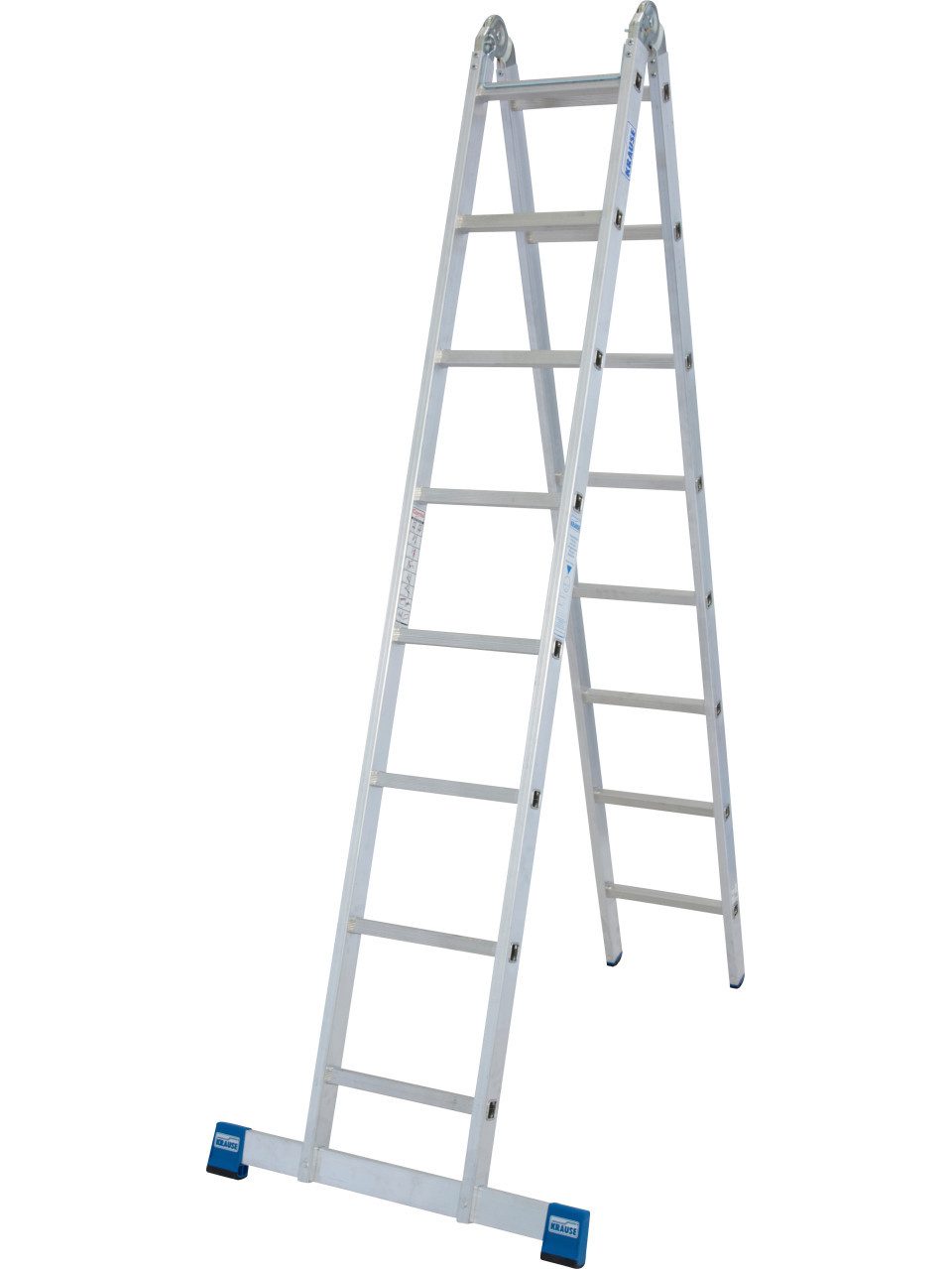 KRAUSE Doppelleiter Krause Aluminium-Gelenk-Doppelleiter STABILO 5,48