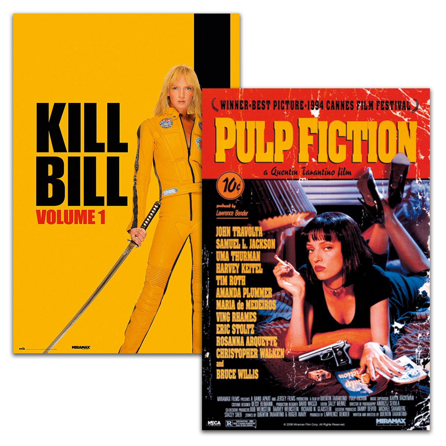 Close Up Poster Uma Thurman Posterset günstig online kaufen