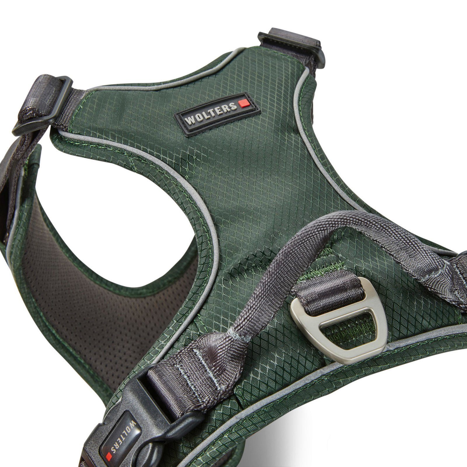 Wolters Hunde-Geschirr Active Pro Comfort Hundegeschirr, grün / anthrazit