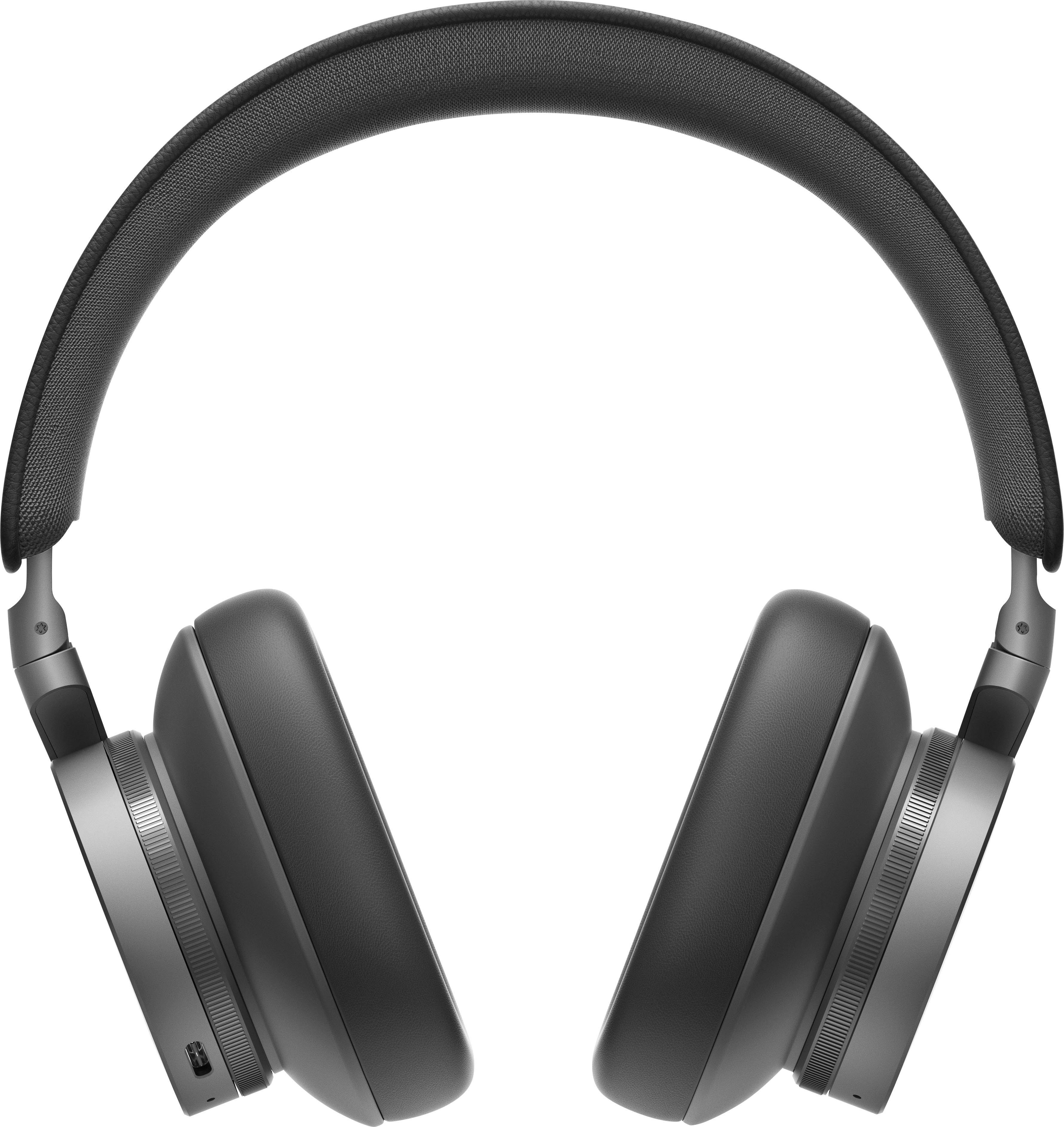 Black Olufsen Noise Cancelling Beoplay (ANC), Geräuschisolierung, Bluetooth) Ladestandsanzeige, Transparenzmodus, & LED Active Over-Ear-Kopfhörer Sprachsteuerung, (AN-Funktionen, H95 Bang Freisprechfunktion,