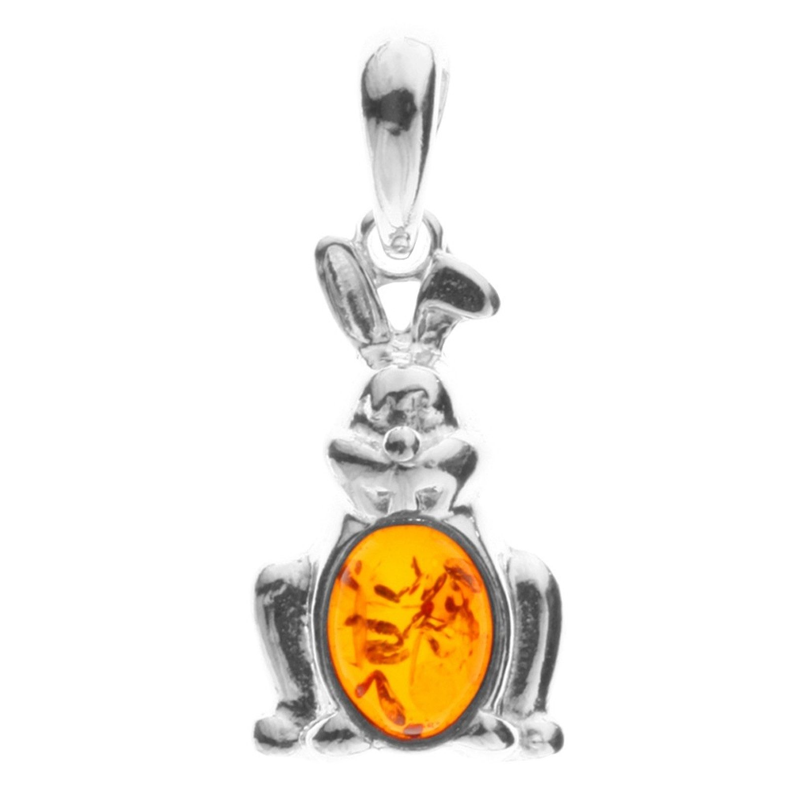 Kettenanhänger Ostsee-Schmuck Anhänger Hase Anhänger Hase