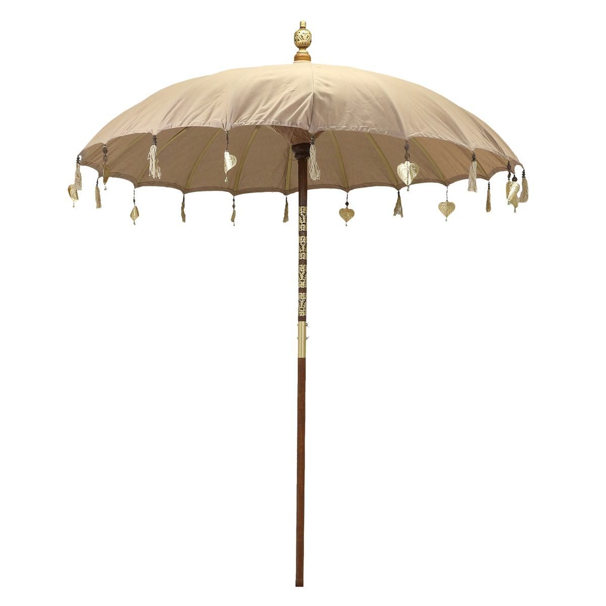 Oriental Galerie Sonnenschirm Balinesische Sonnenschirme Variante 180 cm Ø