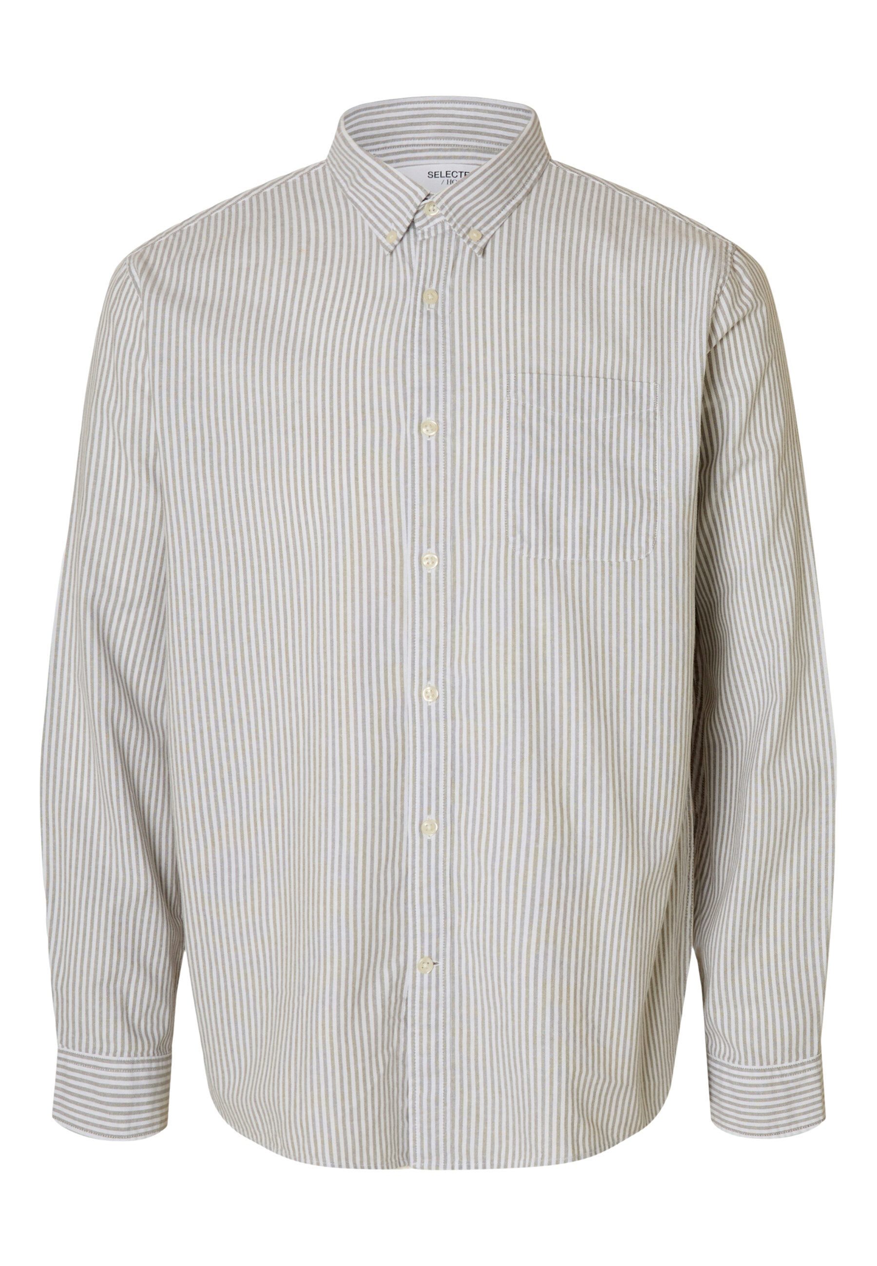 SELECTED HOMME Langarmhemd Hemd MAT OX Langarmhemd (1-tlg)
