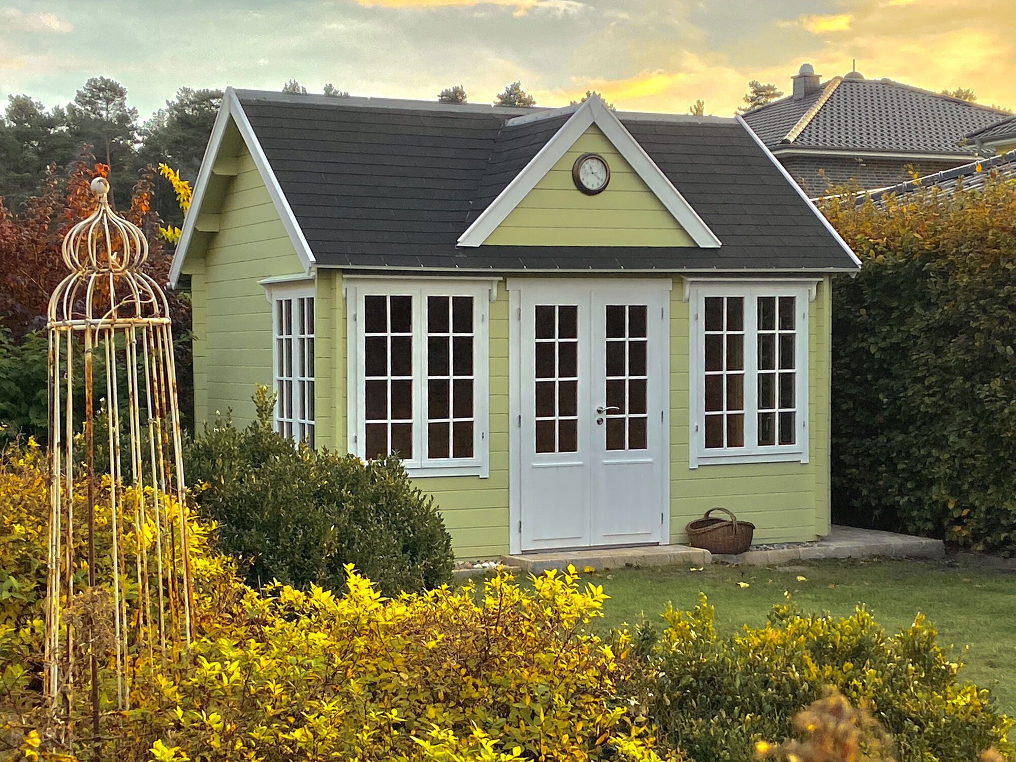 Fjordholz Gartenhaus Teehaus Windsor 28