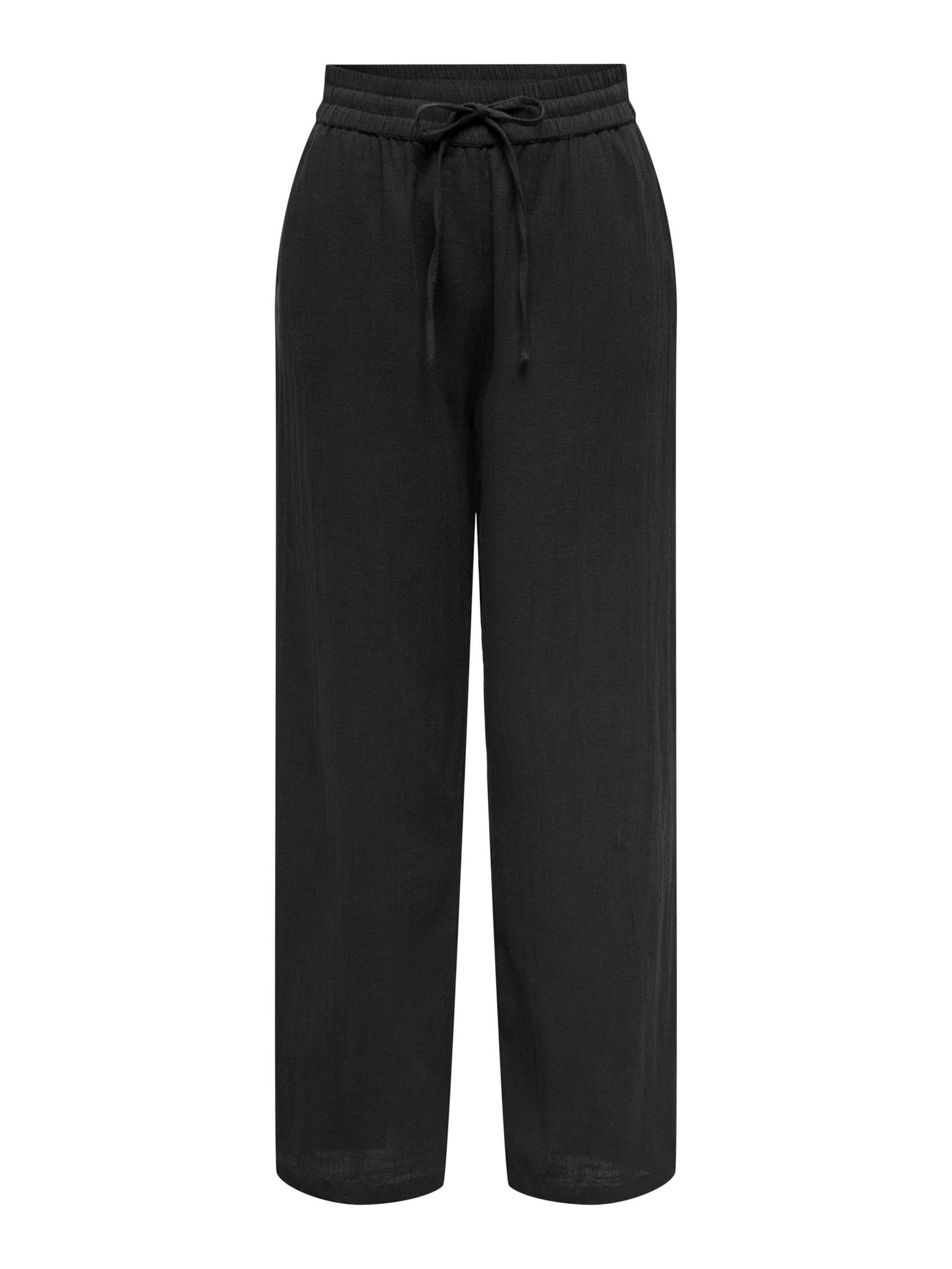 ONLY Stoffhose ONLTIZANA (1-tlg) Drapiert/gerafft