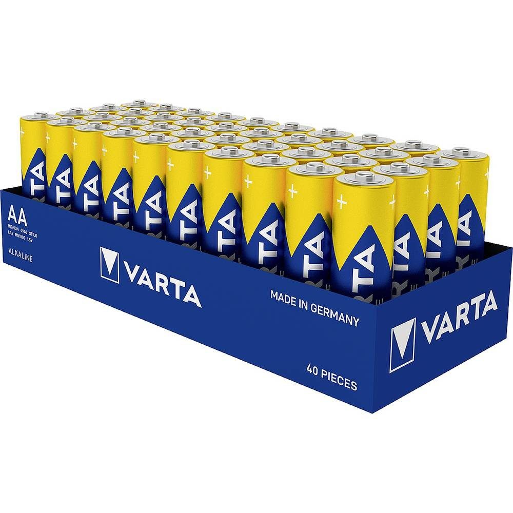 VARTA Longlife Power Alkaline Батареи AA, 40er-Set 4906124354 Batterie
