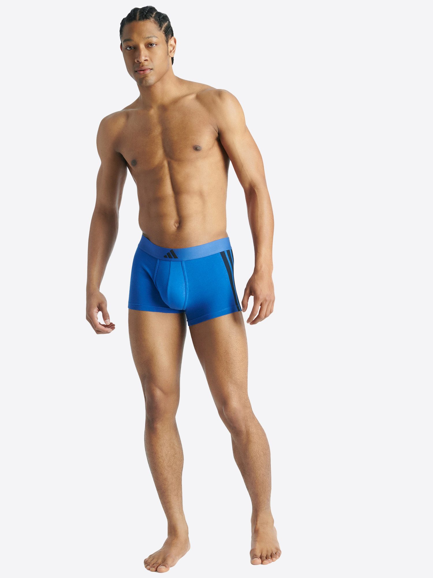 adidas Sportswear Trunk Active Flex Cotton 3 Stripes (2-St) unterhose männe günstig online kaufen