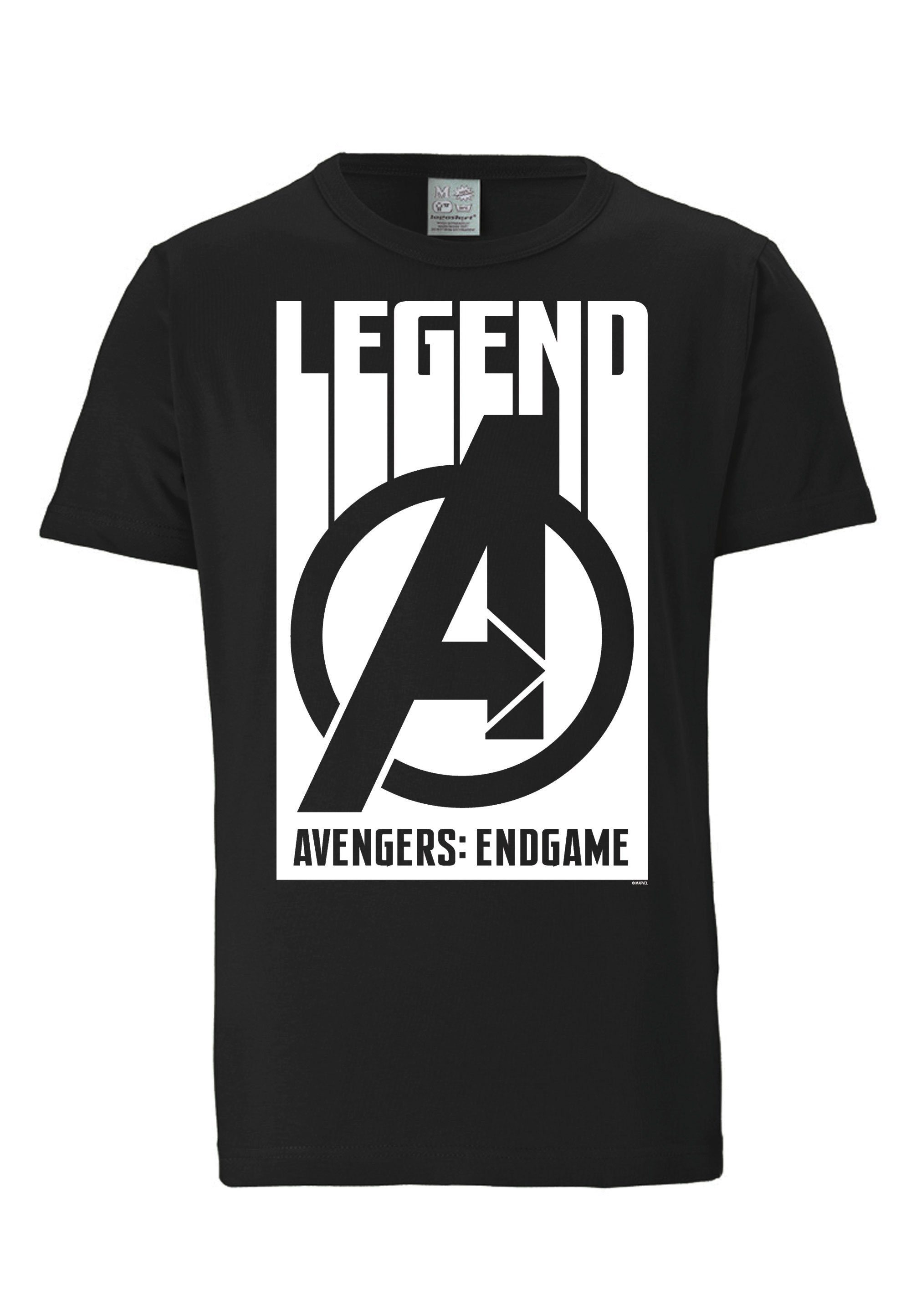 – Marvel T-Shirt Avengers trendigem mit Superhelden-Print Endgame LOGOSHIRT