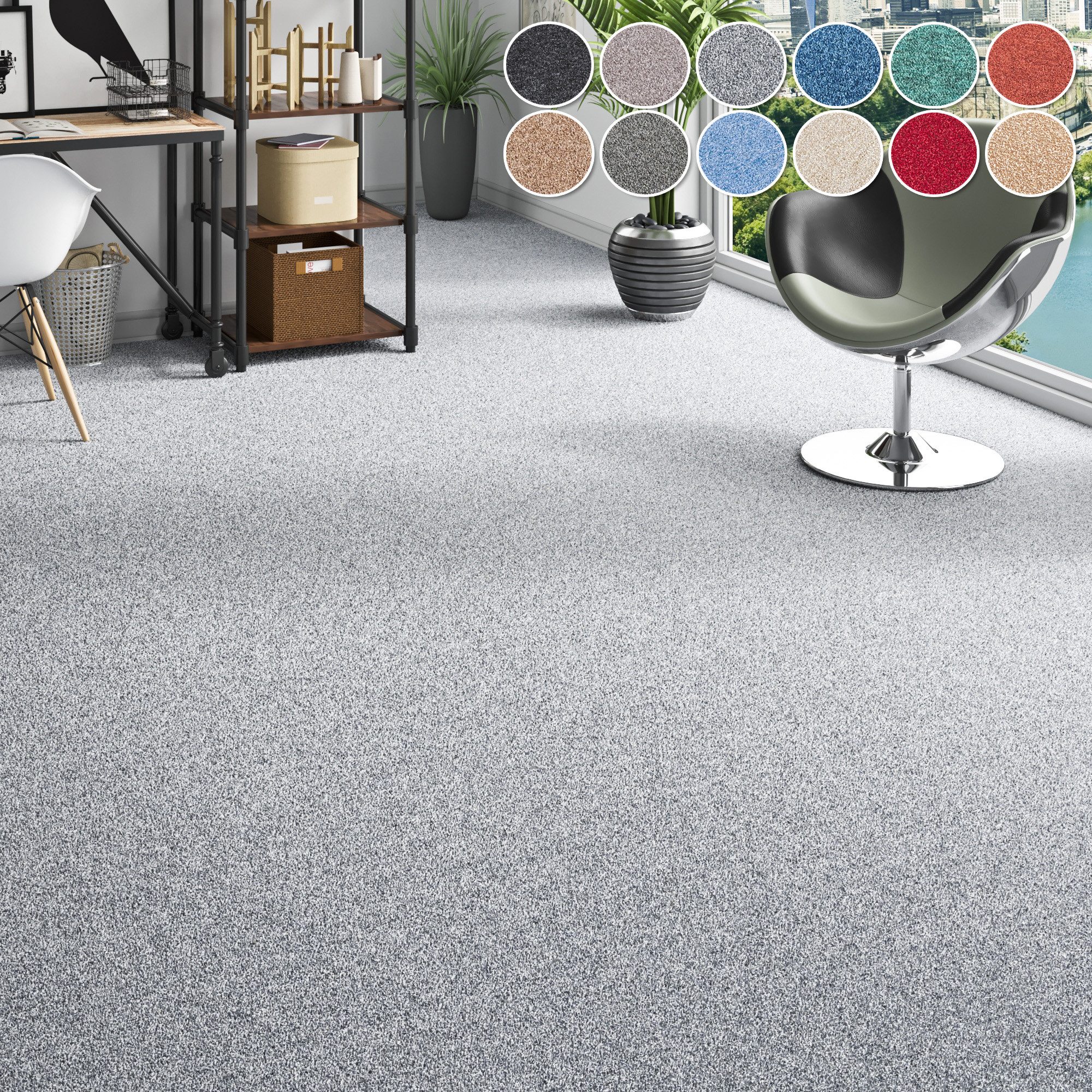my home Teppichboden Fortis, Schlinge, Made günstig online kaufen