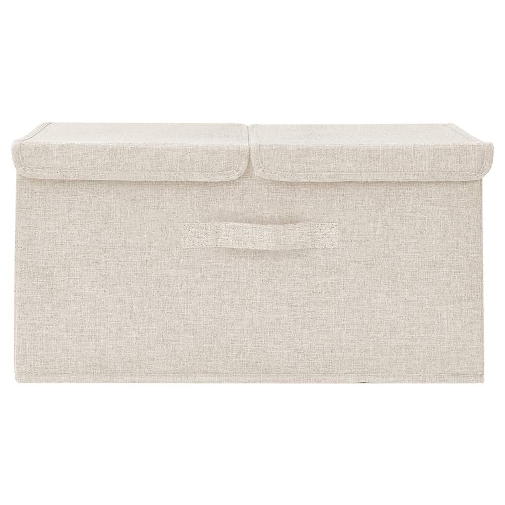 vidaXL Aufbewahrungsbox Aufbewahrungsbox Stoff 50x30x25 cm günstig online kaufen