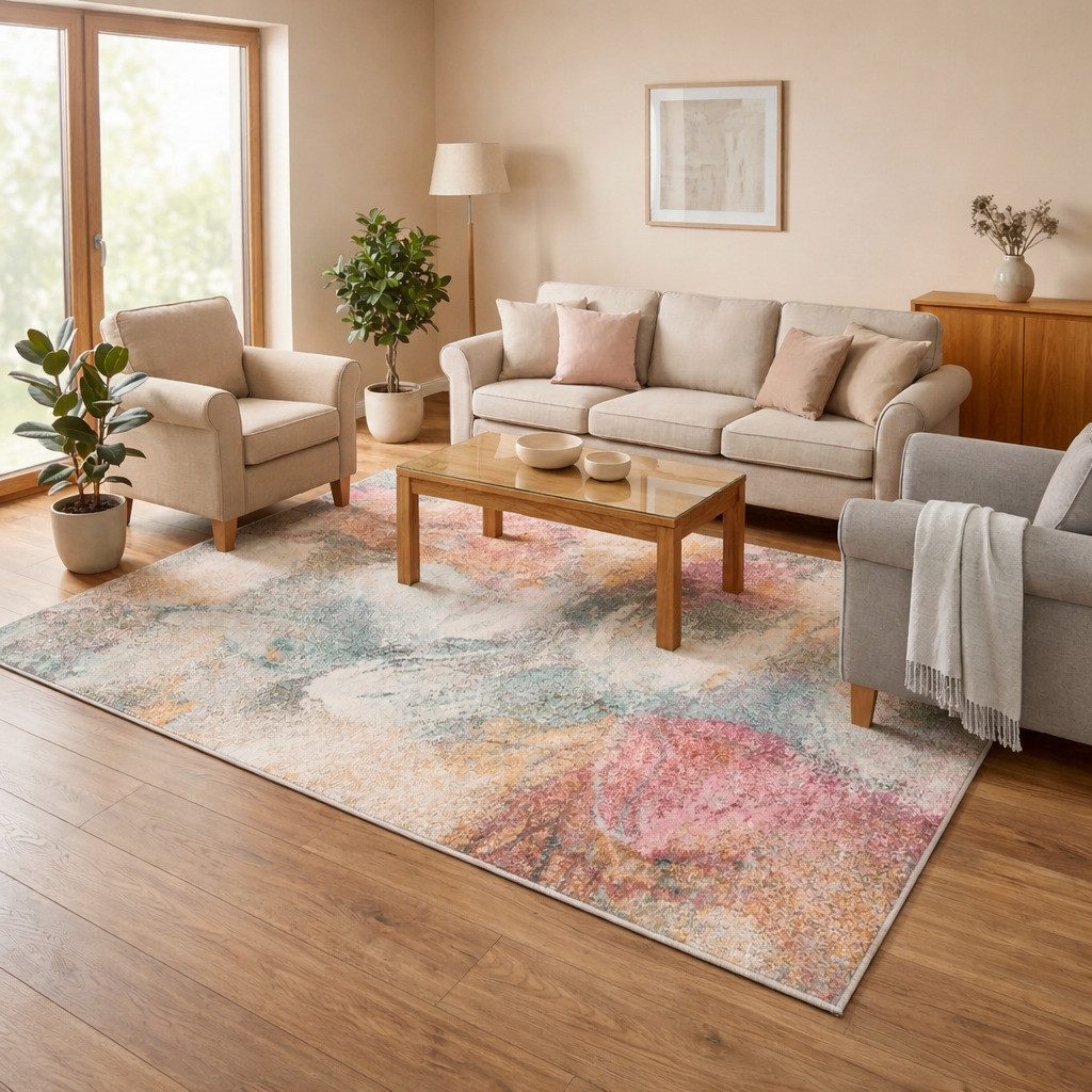 Pergamon Outdoorteppich Indoor Outdoor Teppich Lagos Vintage, Rechteckig, Höhe: 4 mm