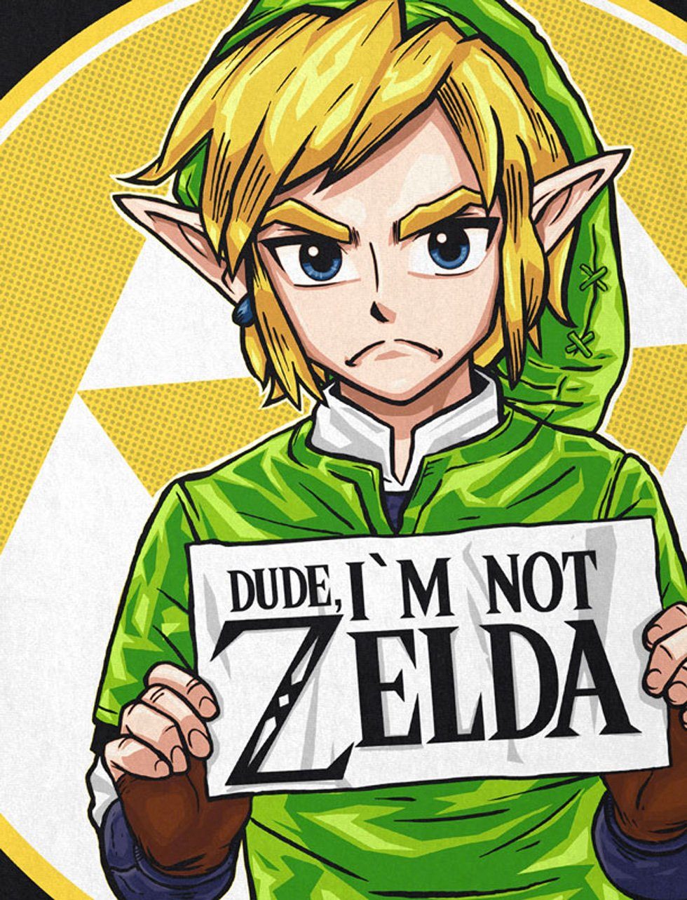 style3 T-Shirt I am not Zelda link prinzessin switch zelda link nintendo günstig online kaufen