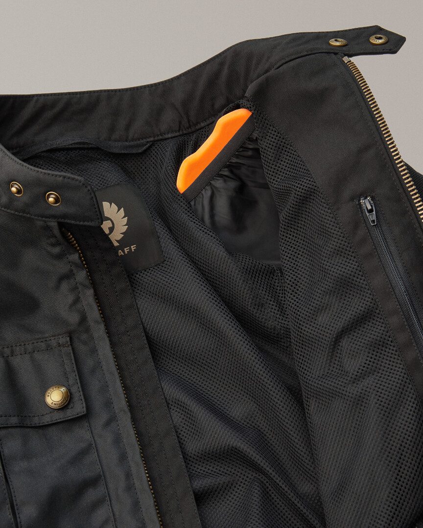 Belstaff Motorradjacke Temple Motorrad Wachsjacke protektoren