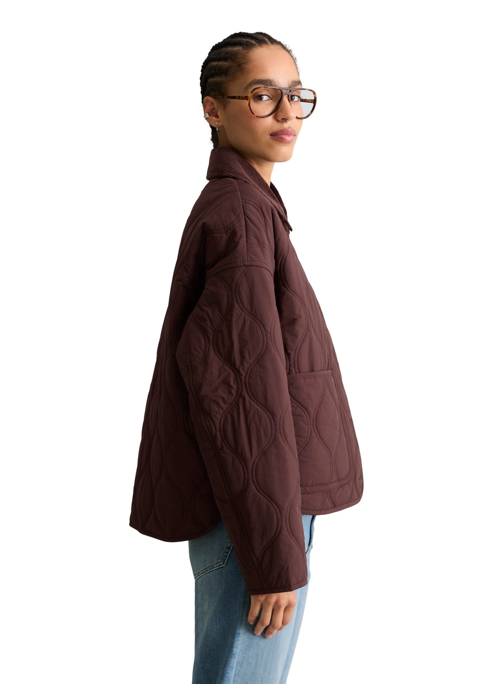 Marc O'Polo DENIM Outdoorjacke aus recyceltem Nylon