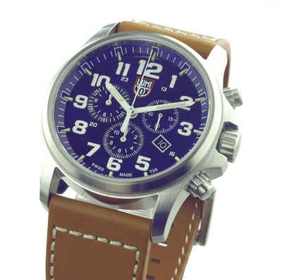 Luminox Chronograph Swiss Made Herren Uhr ATACAMA FIELD Alarm XL.1944 Neu, Stoppfunktion, Alarm und Datumsanzeige