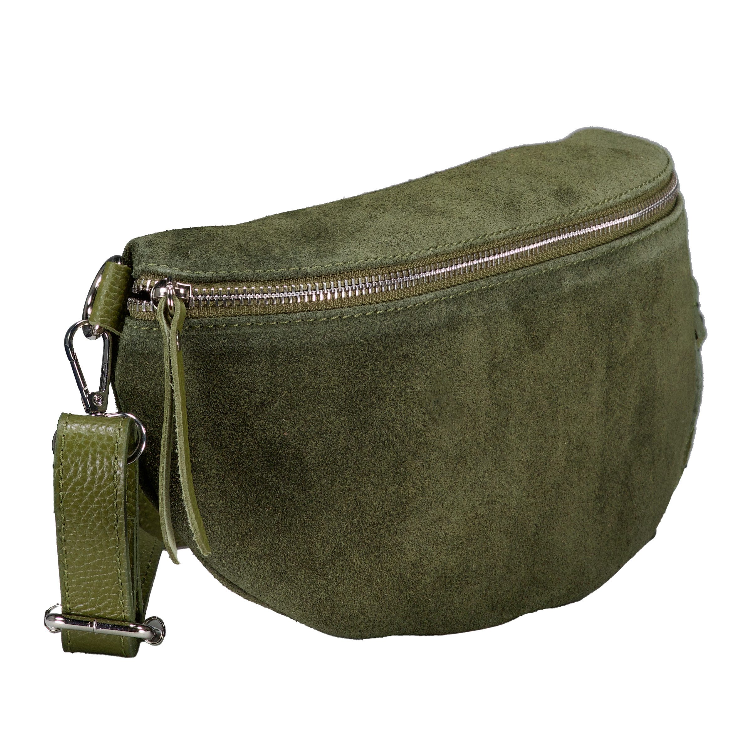 Hausfelder Manufaktur Gürteltasche Velours