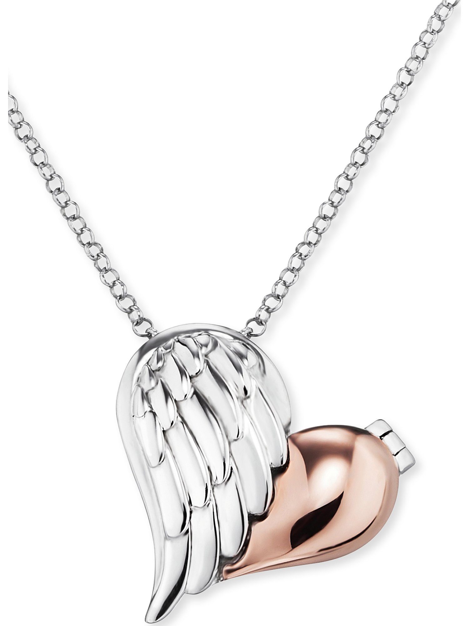 Engelsrufer Silberkette Engelsrufer Damen-Kette 925er eleganter ideal Geschenke für In Silber rhodiniert, Produktverpackung