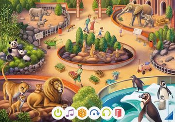 Ravensburger Puzzle tiptoi® Puzzle für kleine Entdecker: Zoo, 12 Puzzleteile, Made in Europe, FSC® - schützt Wald - weltweit