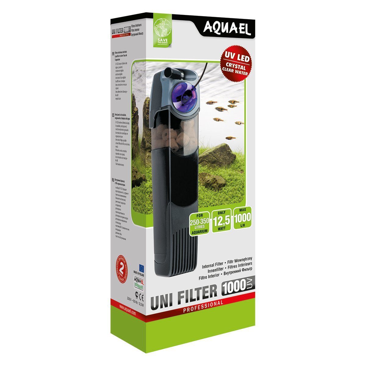 Aquael Aquariumfilter Innenfilter UNIFILTER UV 1000