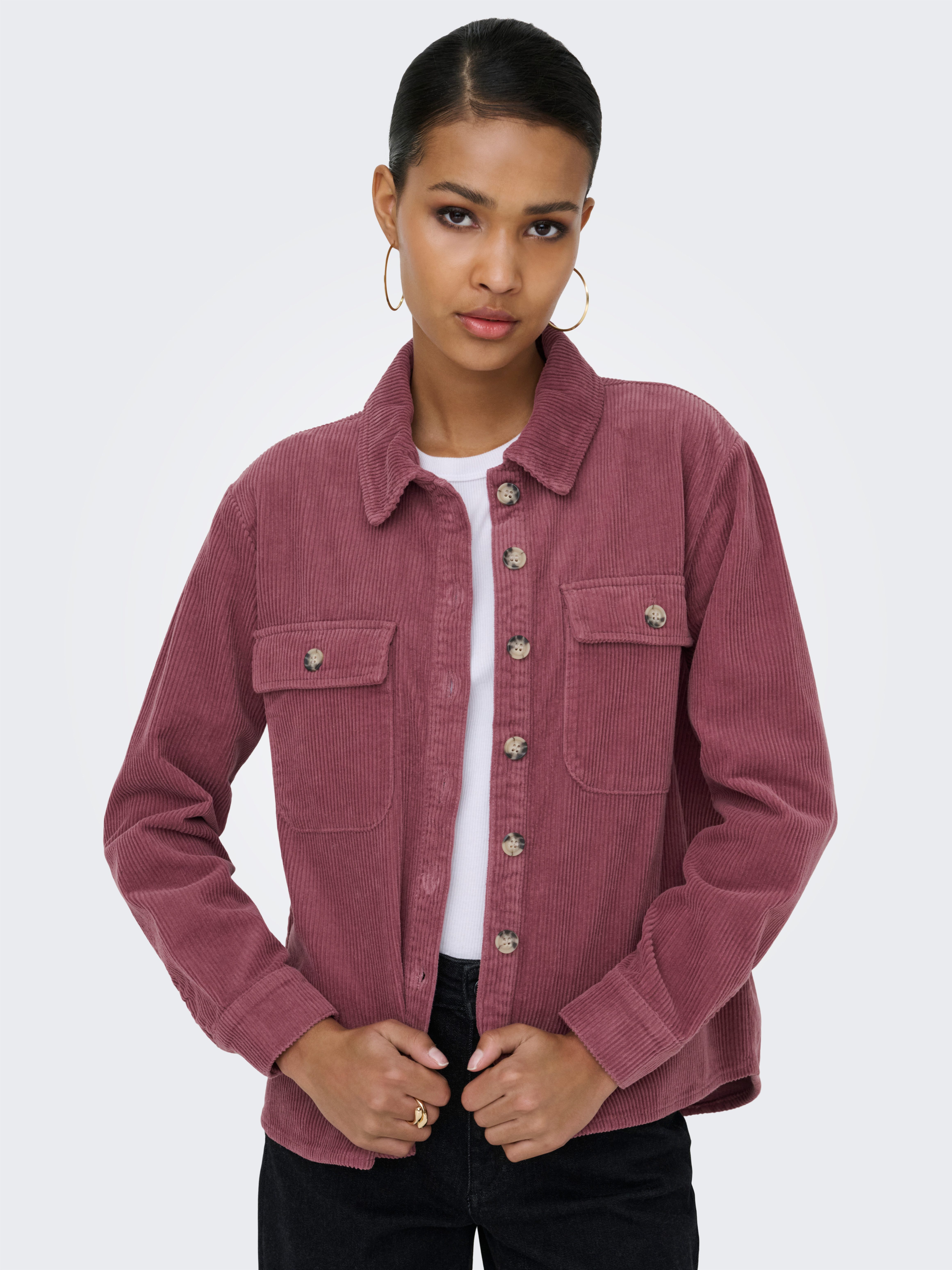 ONLY Cordjacke ONLAMAZING L/S CORD SHACKET PNT