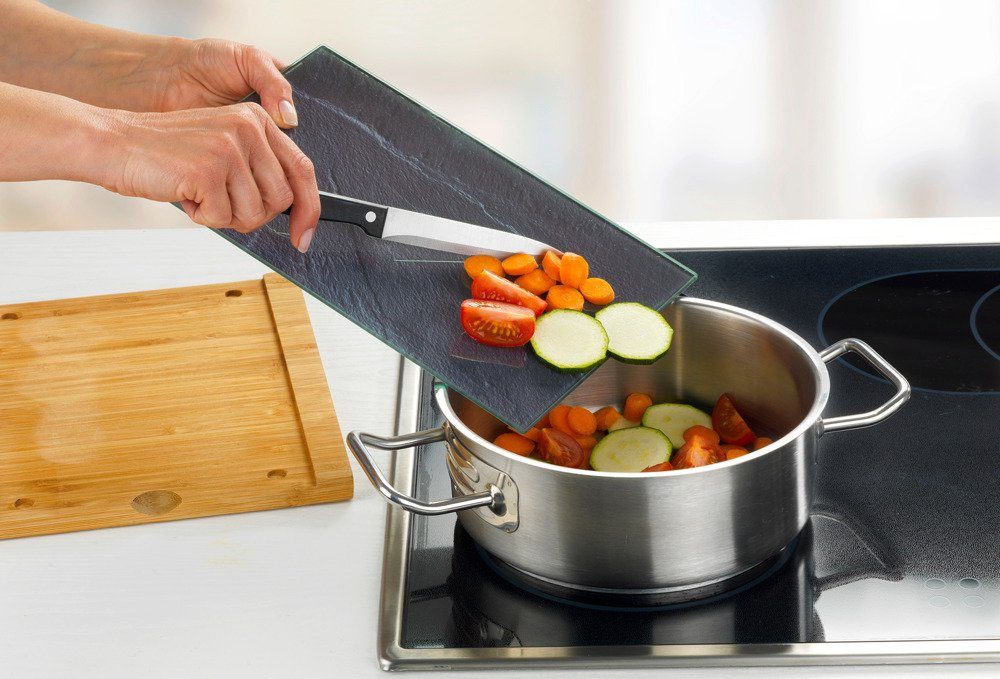 WENKO Schneidebrett, Bambus, (einzeln)