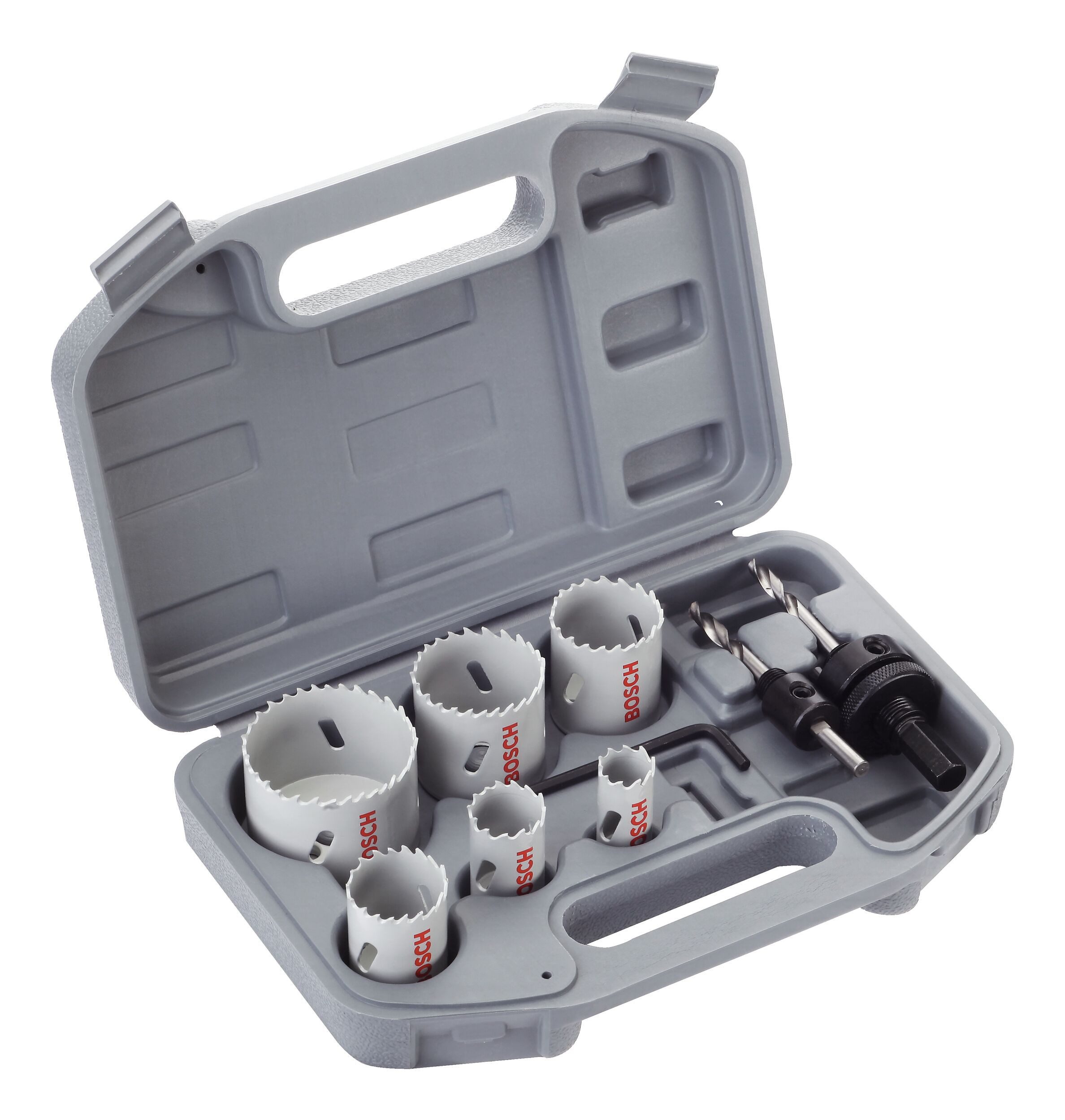 BOSCH Lochsäge, 9 Teile, Set HSS-Bimetall Universal, 9-teilig