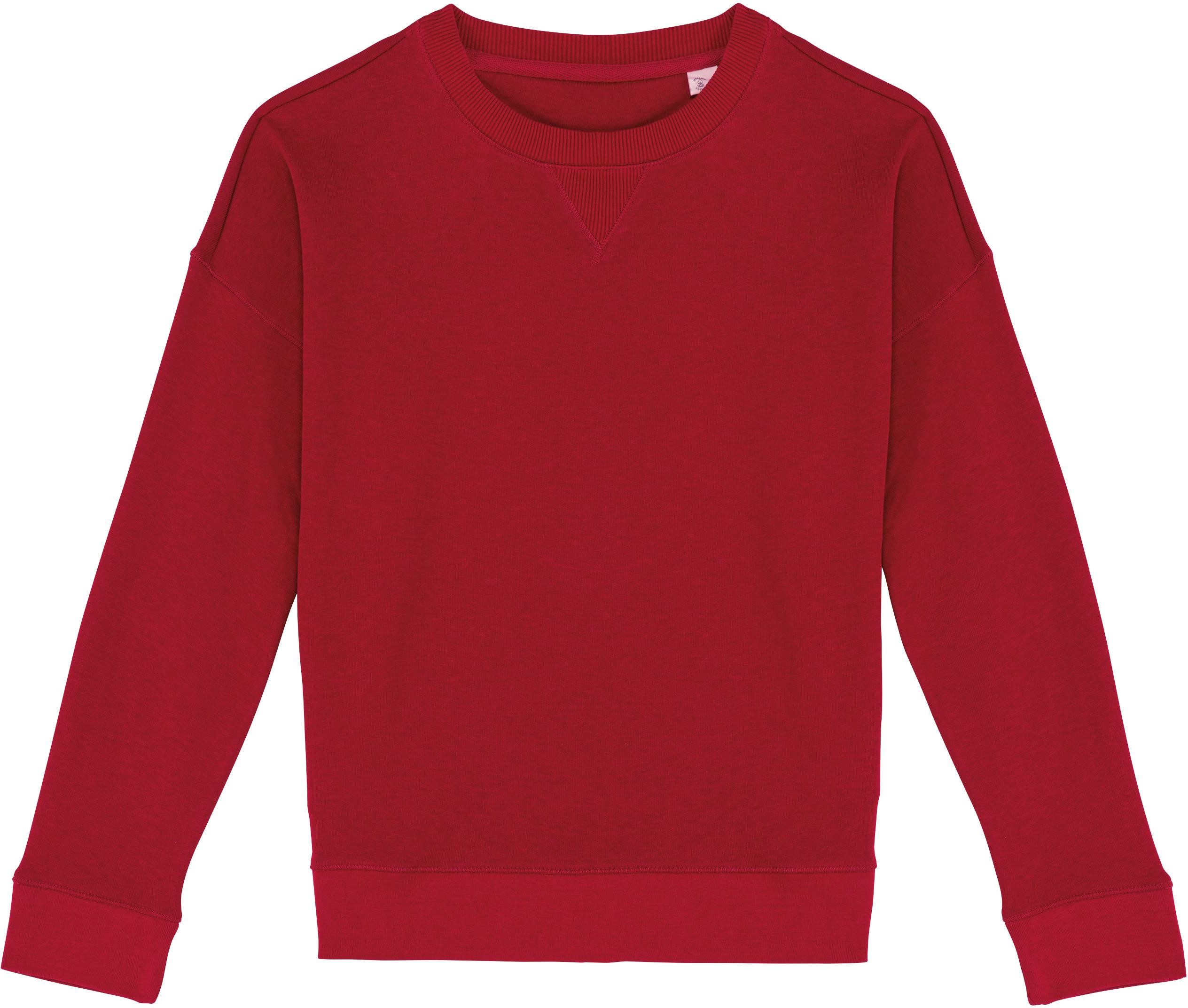 Native Spirit Sweatshirt Umweltfreundliches Sweatshirt mit hängenden Schultern Damen