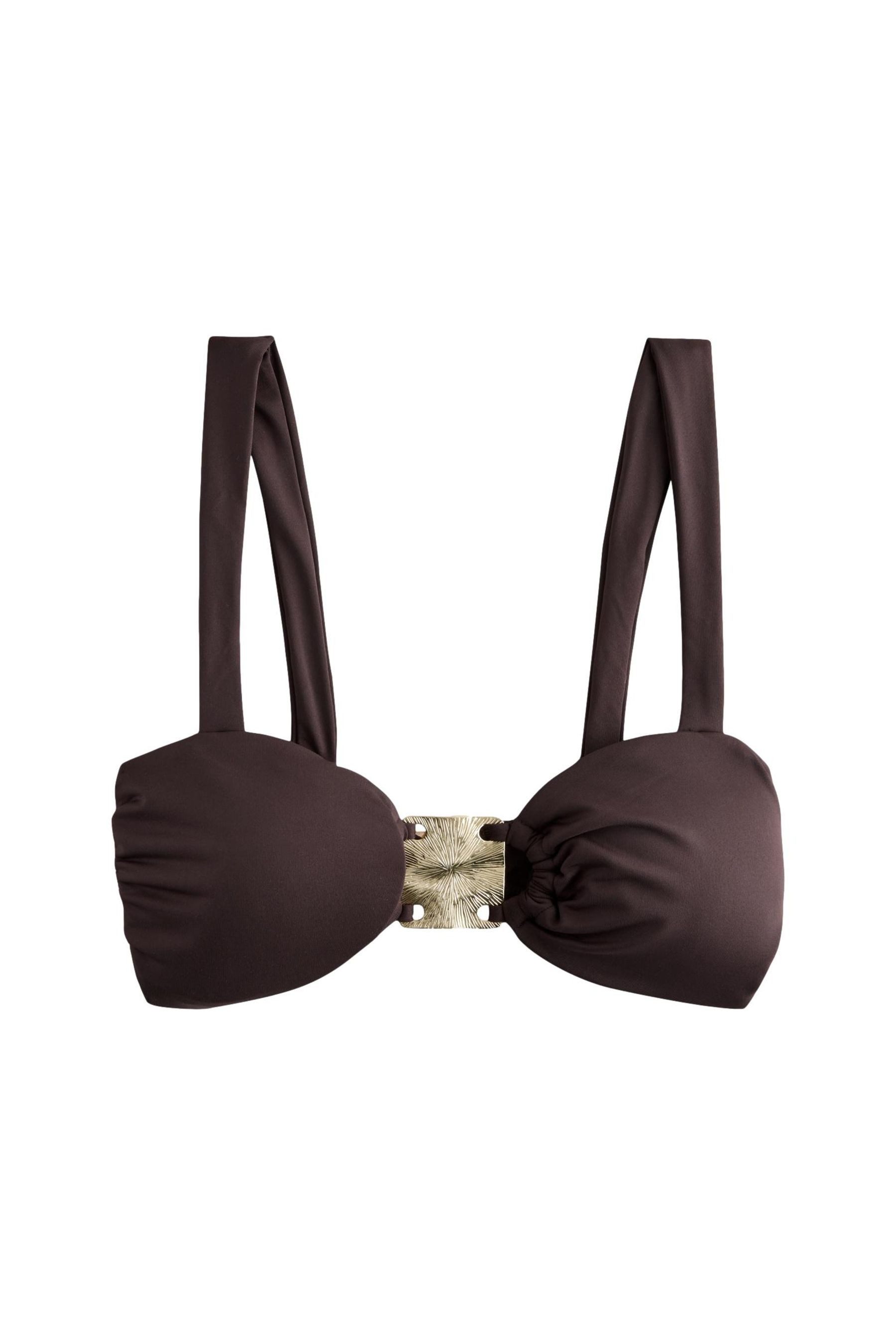 Next Crop-Bikini-Top Kurzes Bikinioberteil mit breiten Trägern (1-St)