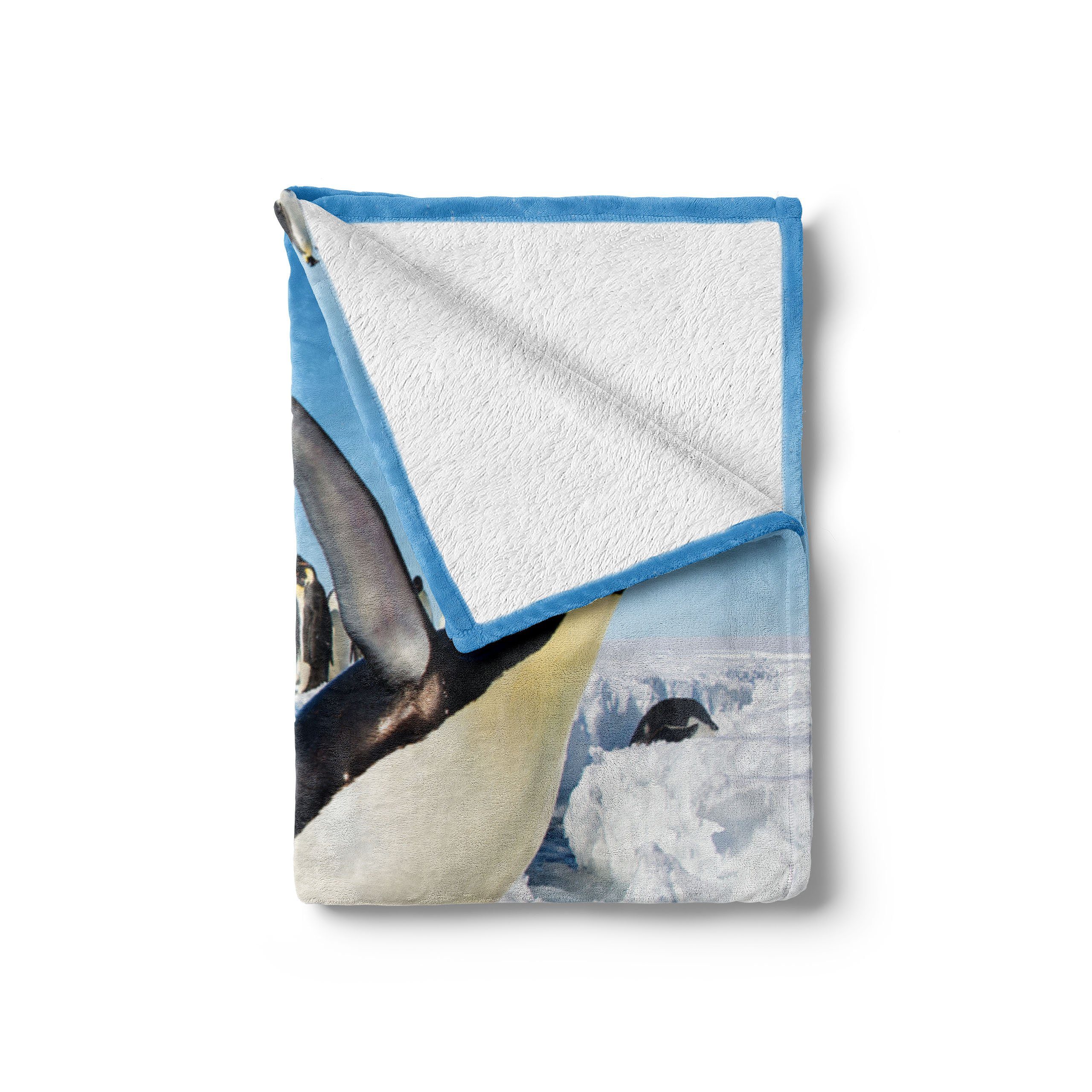 Gemütlicher Arctic Wohndecke den Innen- Foto Außenbereich, für Plüsch und Abakuhaus, Detaillierte Pinguin