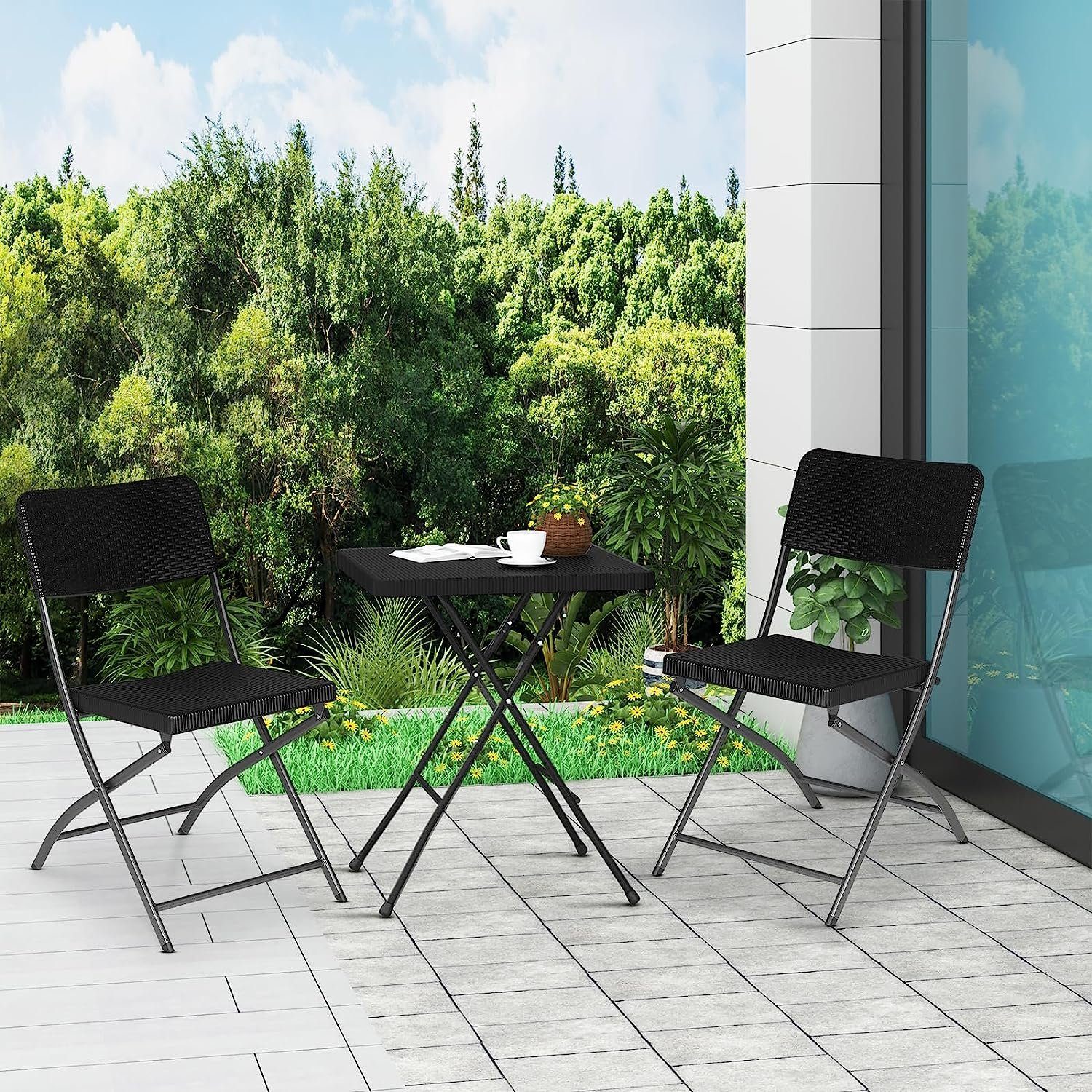 EUGAD Klappstuhl (1 St), Gartenstuhl Campingstuhl günstig online kaufen