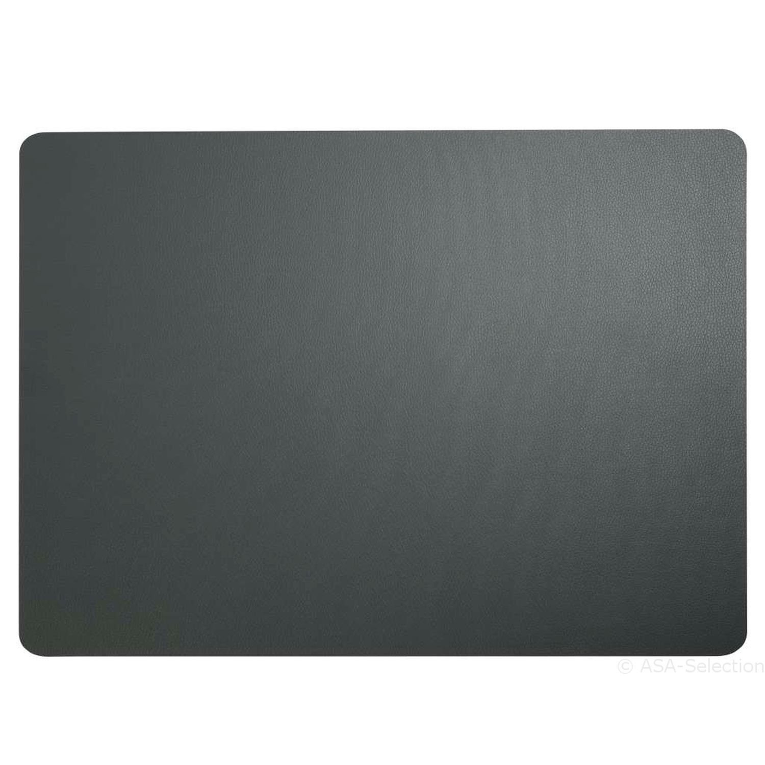 ASA SELECTION Platzset Leather Optic Basalt günstig online kaufen