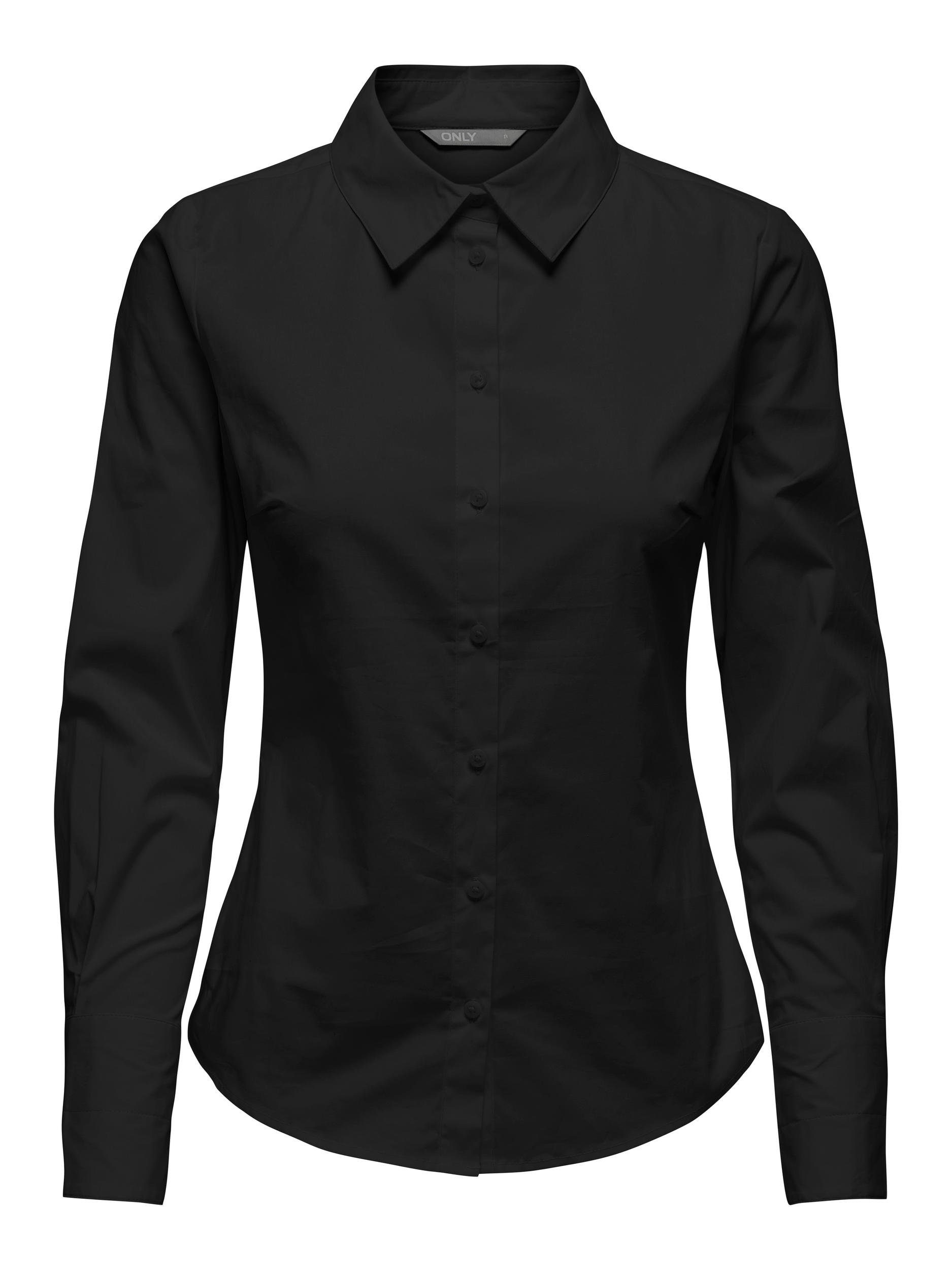 ONLY Langarmbluse BLACK | Blusenshirts