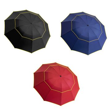 REDOM Sonnenschirm Regenschirm Faltbar Schirm Taschenschirm Sonnenschutz groß Winddicht, 62-Zoll-Übergröße, Kurze Klappgröße, Golfschirm, Reiseschirm, Klappschirm