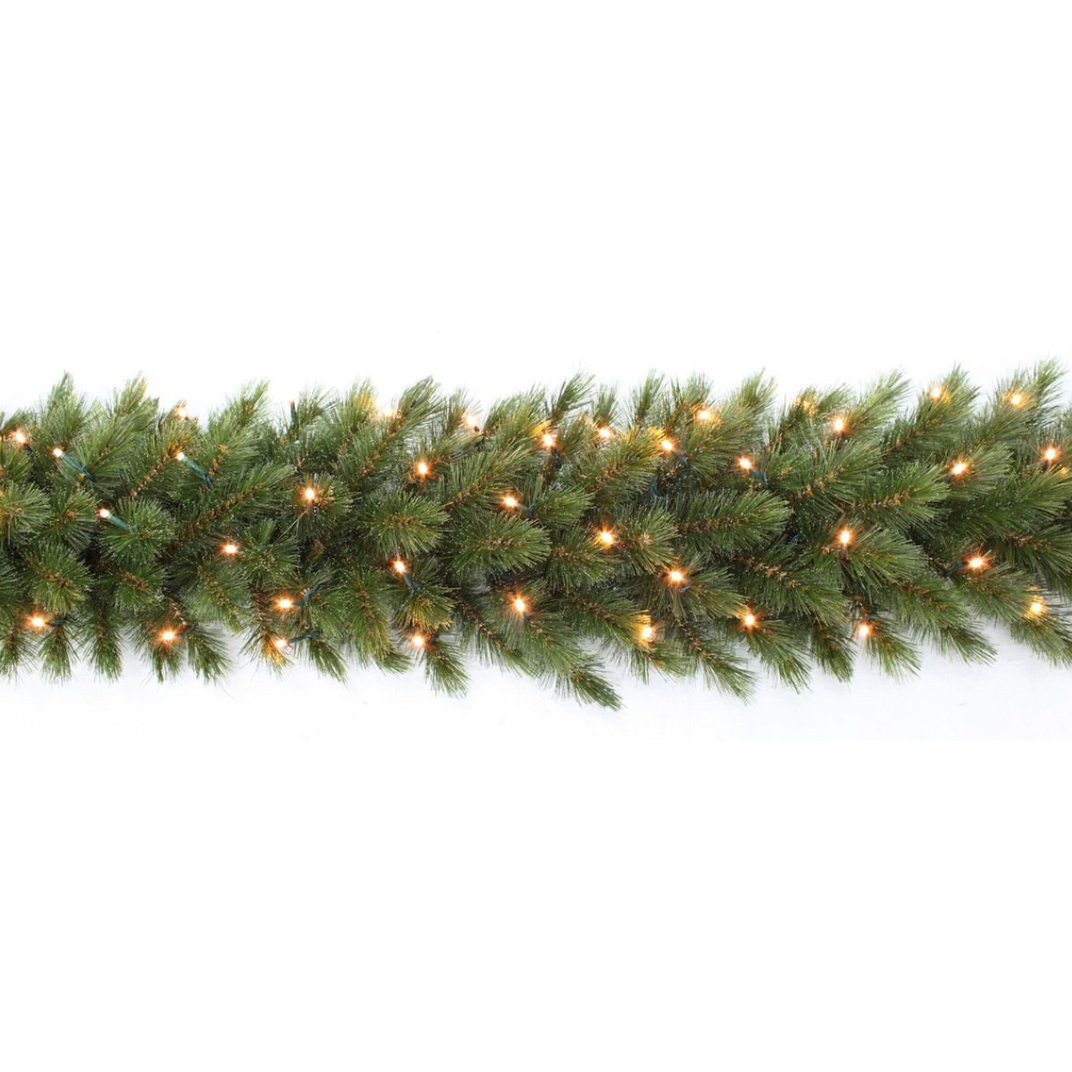 Kunstgirlande Triumph Tree Forest frosted Girlande led gruen 72L TIPS 140 - l180xd33, Triumph Tree, Höhe 33 cm