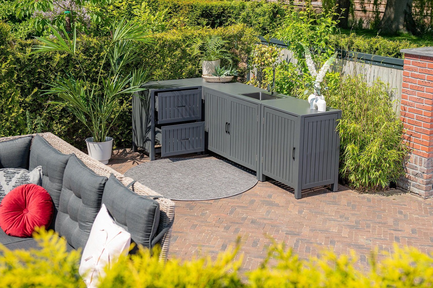 Gardissimo Küchenregal Outdoor Küche Rudolf Garten günstig online kaufen