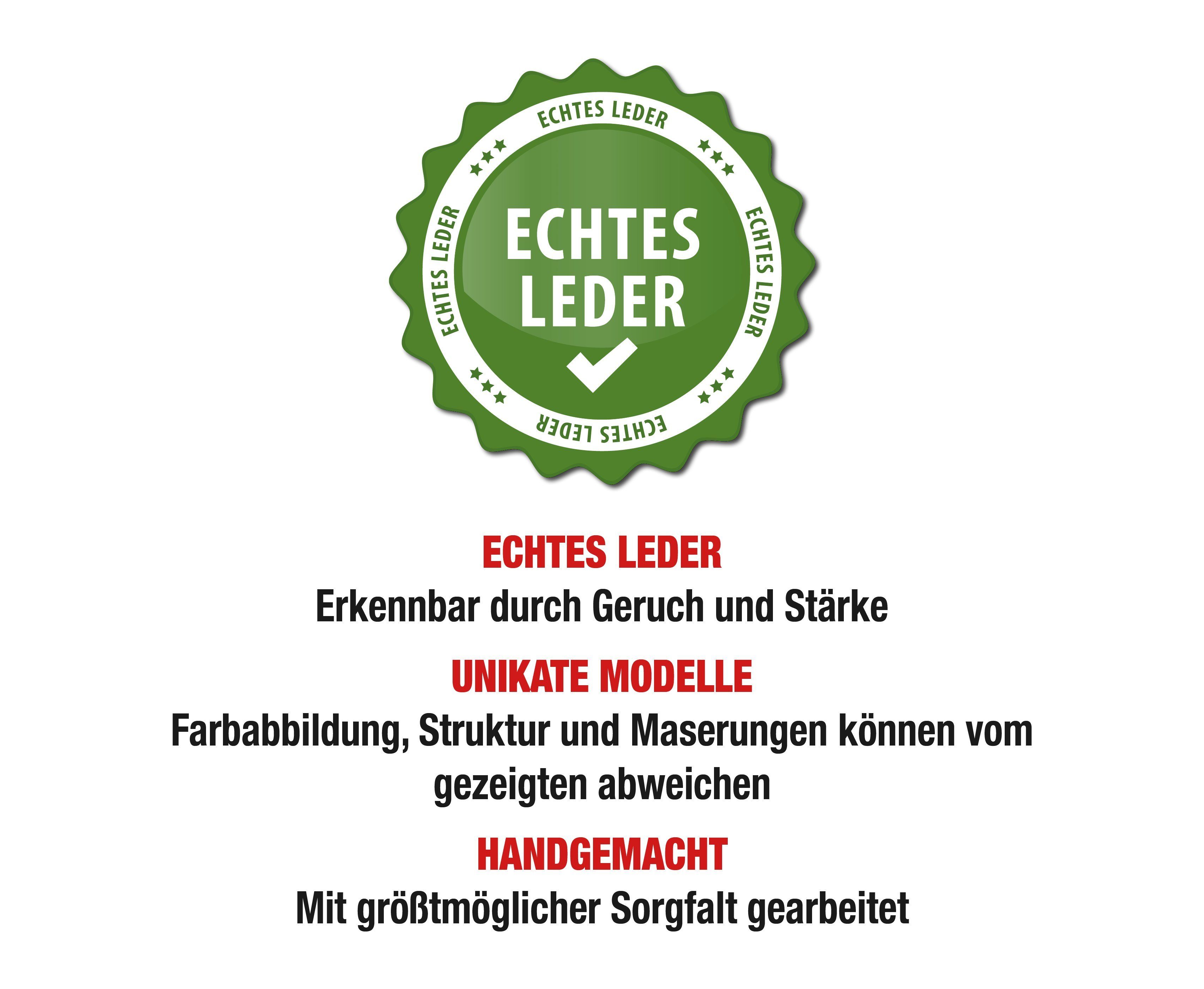 COLOGNEBELT Ledergürtel C20-SL 3 cm breiter Ledergürtel in Dunkelblau mit eckiger Gürtelschließe