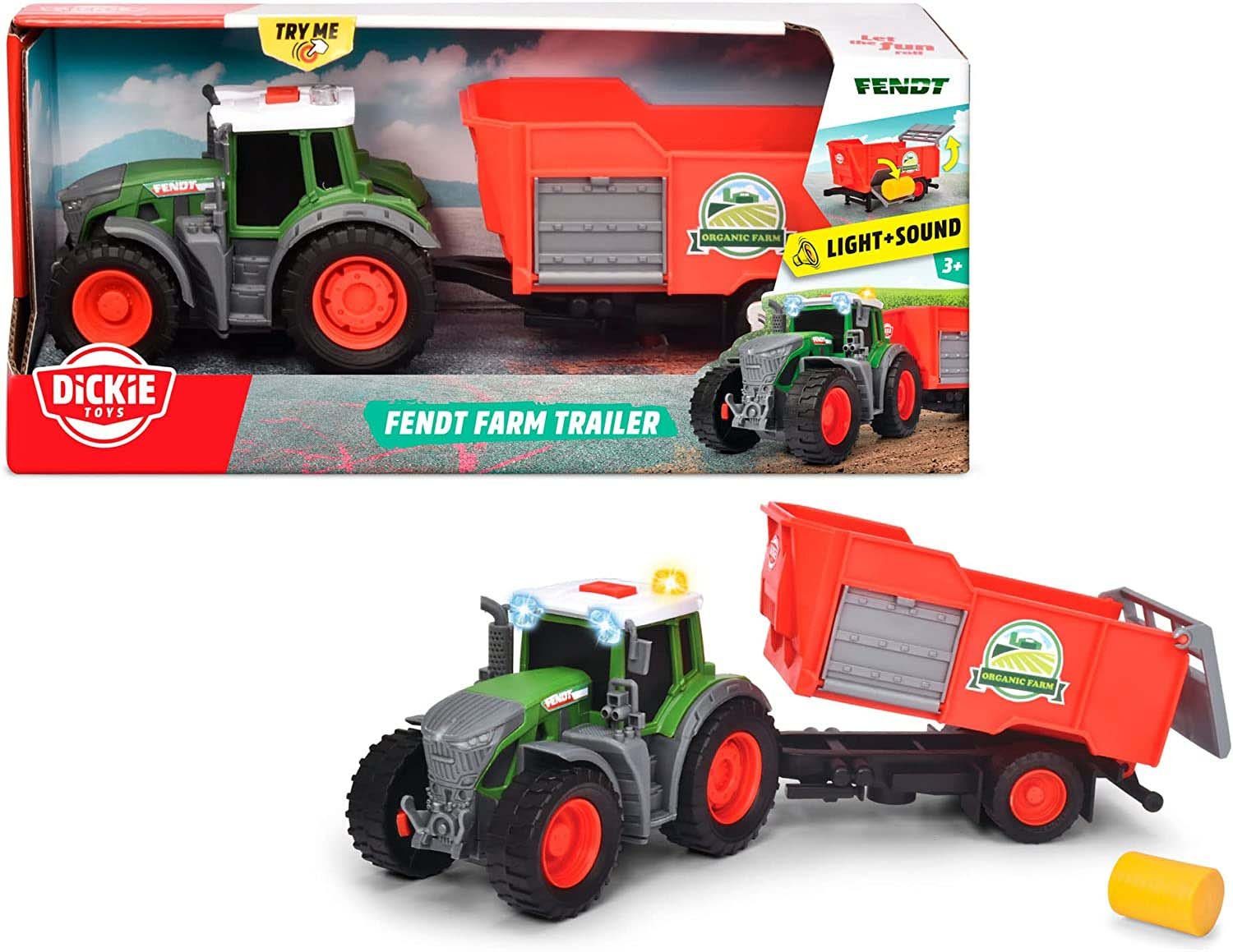 SIMBA Spielzeug-Traktor 203734001 Toys Dickie Trailer Fendt - Farm