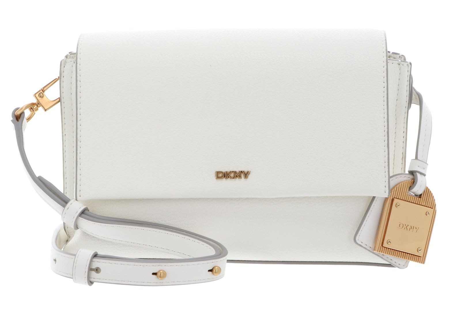 DKNY Umhängetasche Flap Crossbody, aus echtem Rindsleder