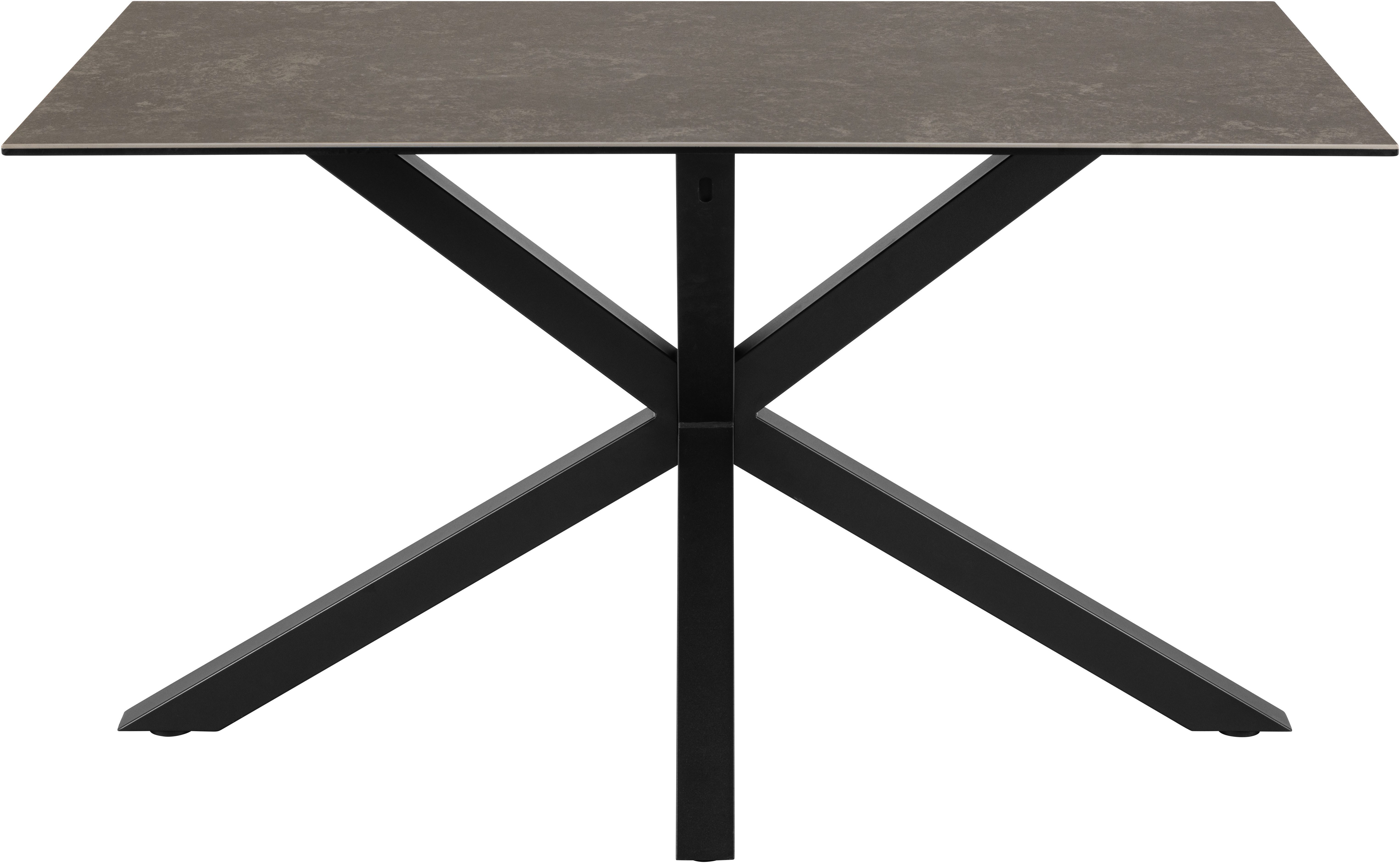 ACTONA GROUP Esstisch Heaven mit Keramikplatte & stabilem Stahlgestell, mehrere Varianten (Breite: 135, 160 und 200 cm), Pflegeleichter Design-Esstisch – robust, stilvoll & langlebig
