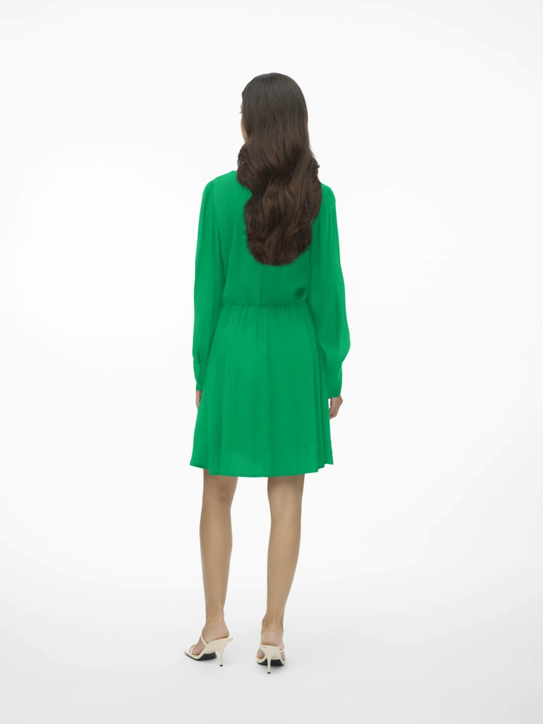 Vero Moda Wickelkleid (1-tlg) Drapiert/gerafft günstig online kaufen