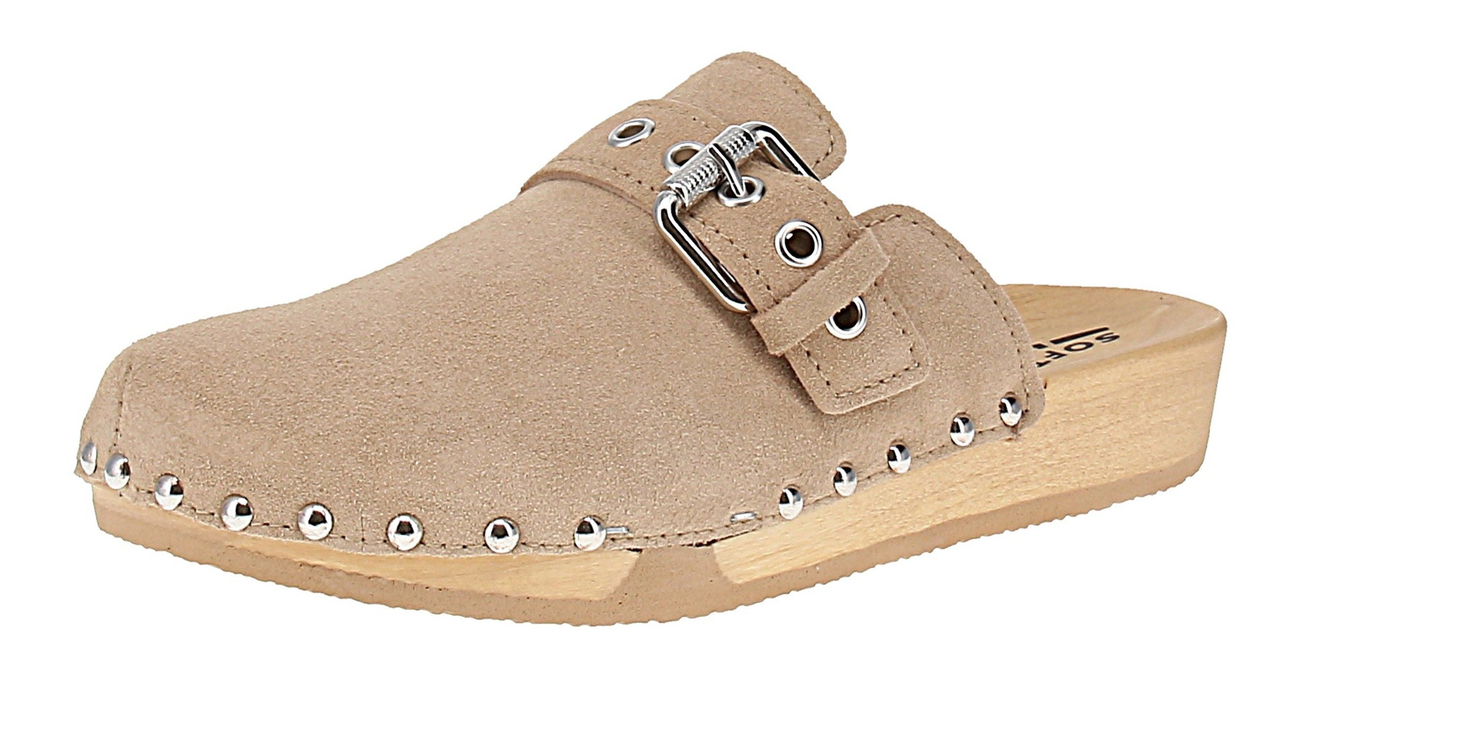 Softclox Softclox S3644 Leslie Kaschmir - Damen Pantolette - 03-Taupe Pantolette