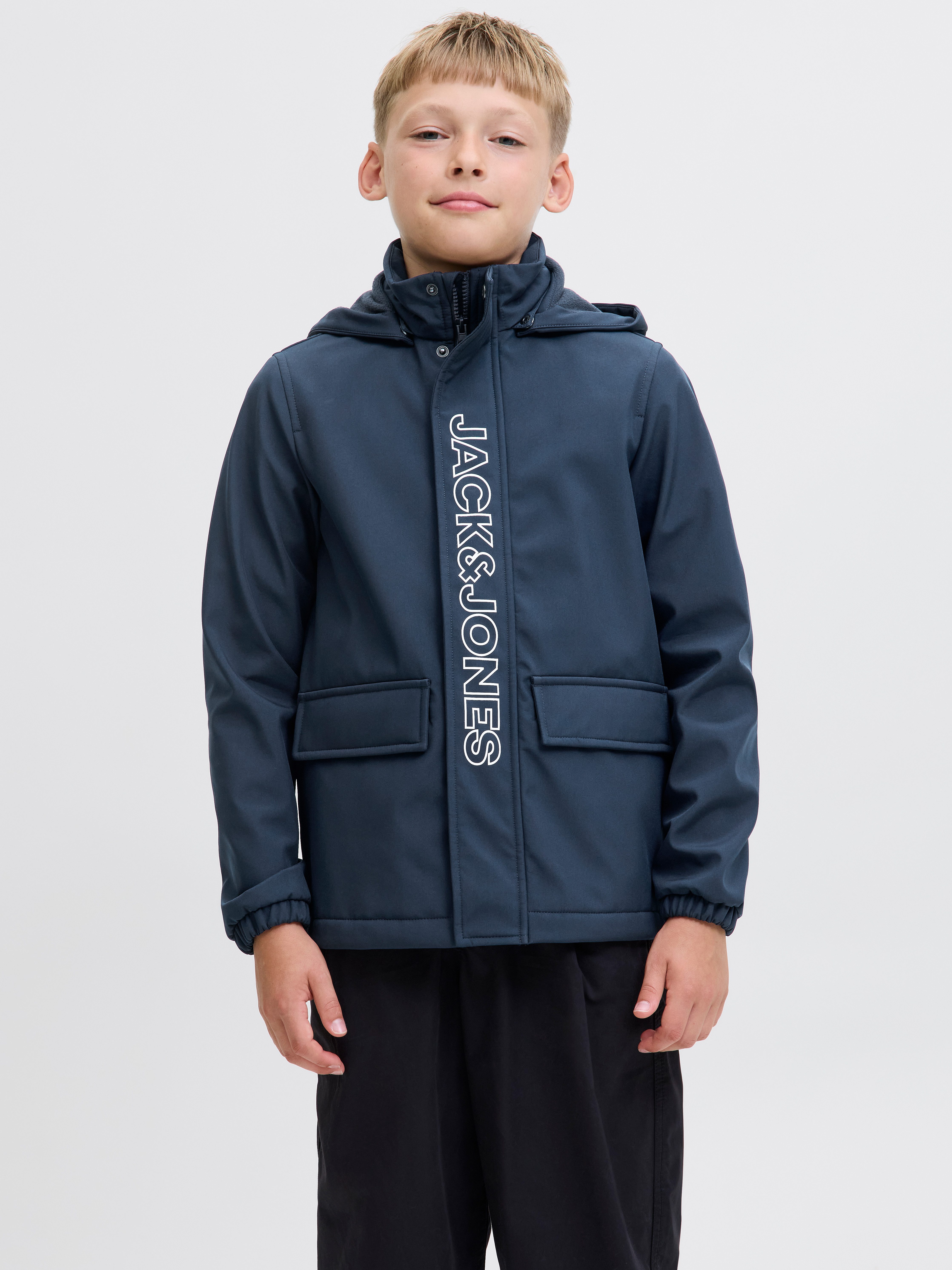 Jack & Jones Junior Softshelljacke JJEMATT SOFTSHELL HOOD SN JNR