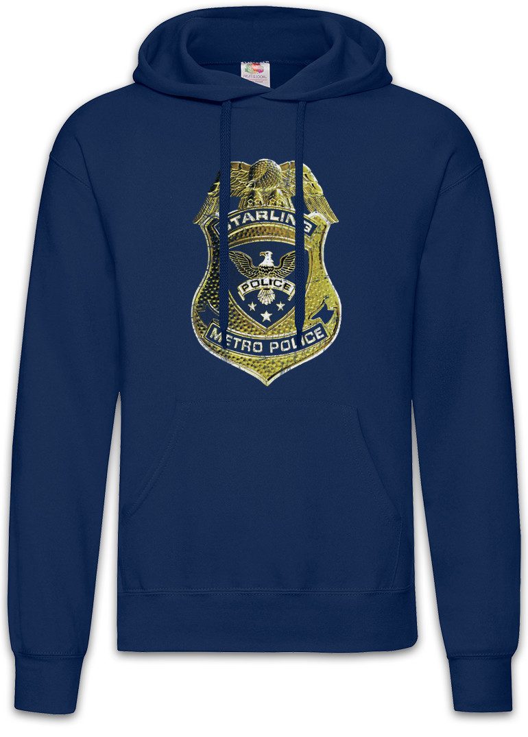 Hoodie Starling Police Herren Hoodie Logo Symbol Sign Arrow Polizei