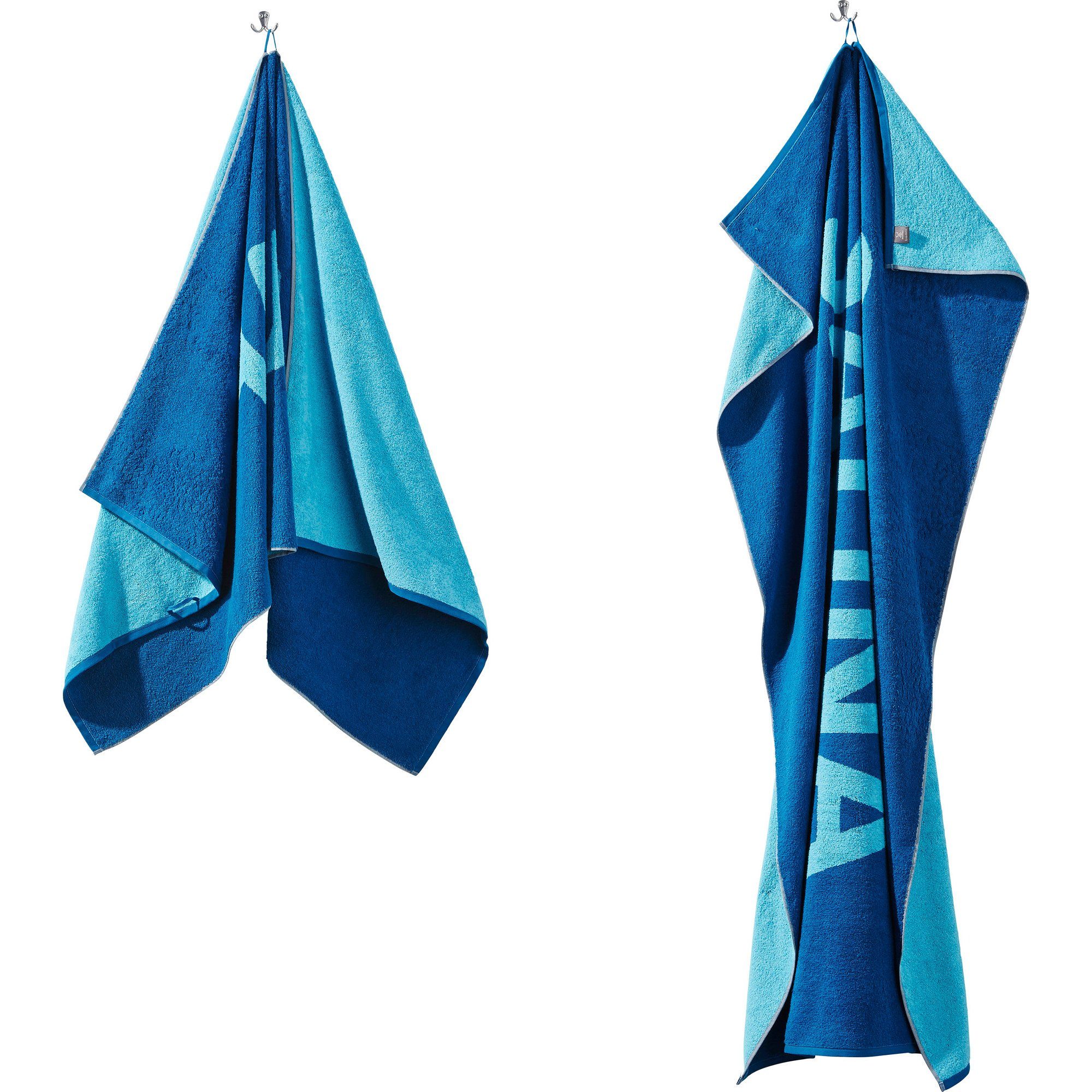 Erwin Müller Saunatuch Saunatuch, Walkfrottier, Walk-Frottier Schriftzug