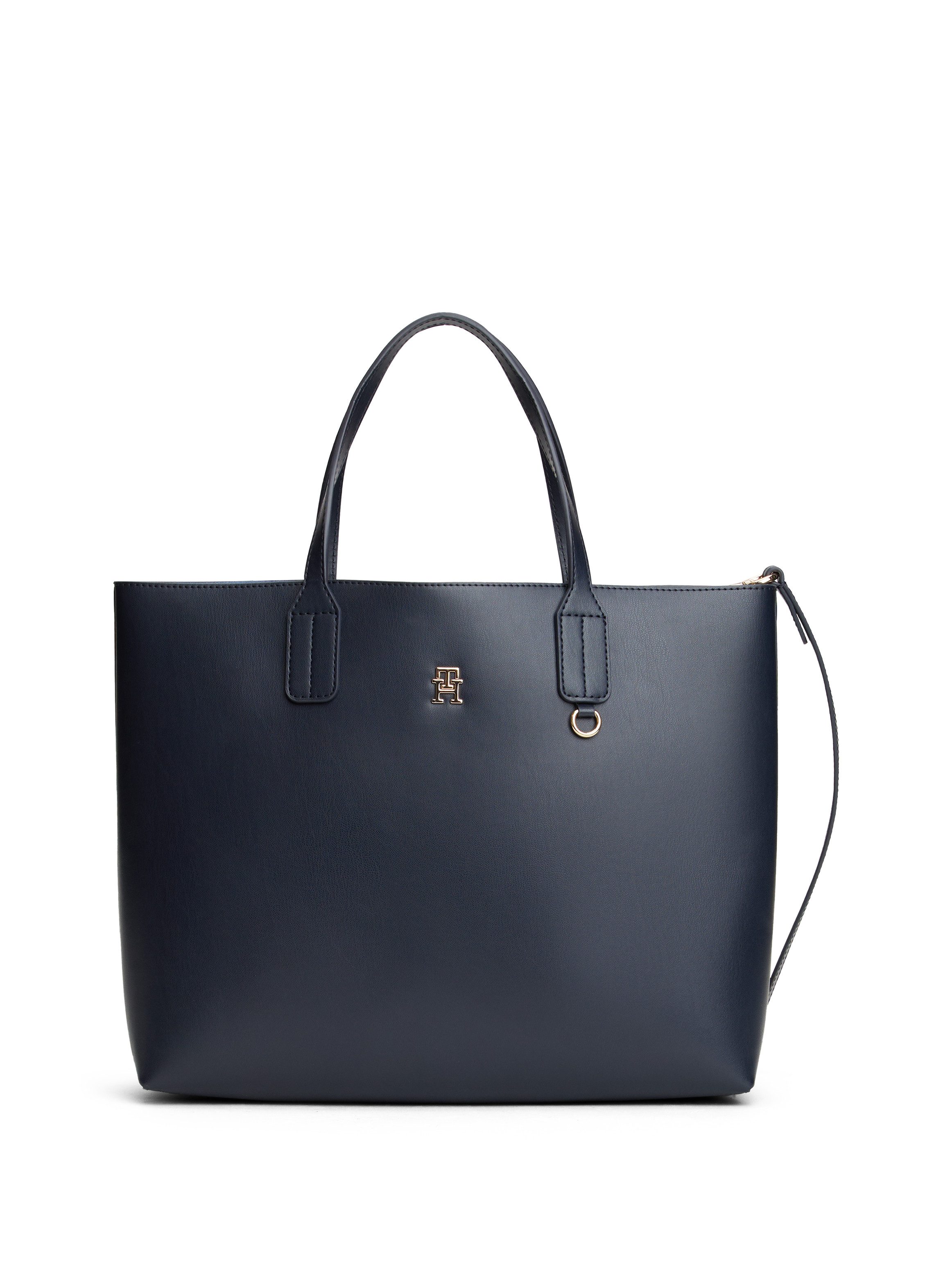 Tommy Hilfiger Satchel TH ICON SATCHEL, Damen Umhängetasche, Tragetasche mit Innentasche