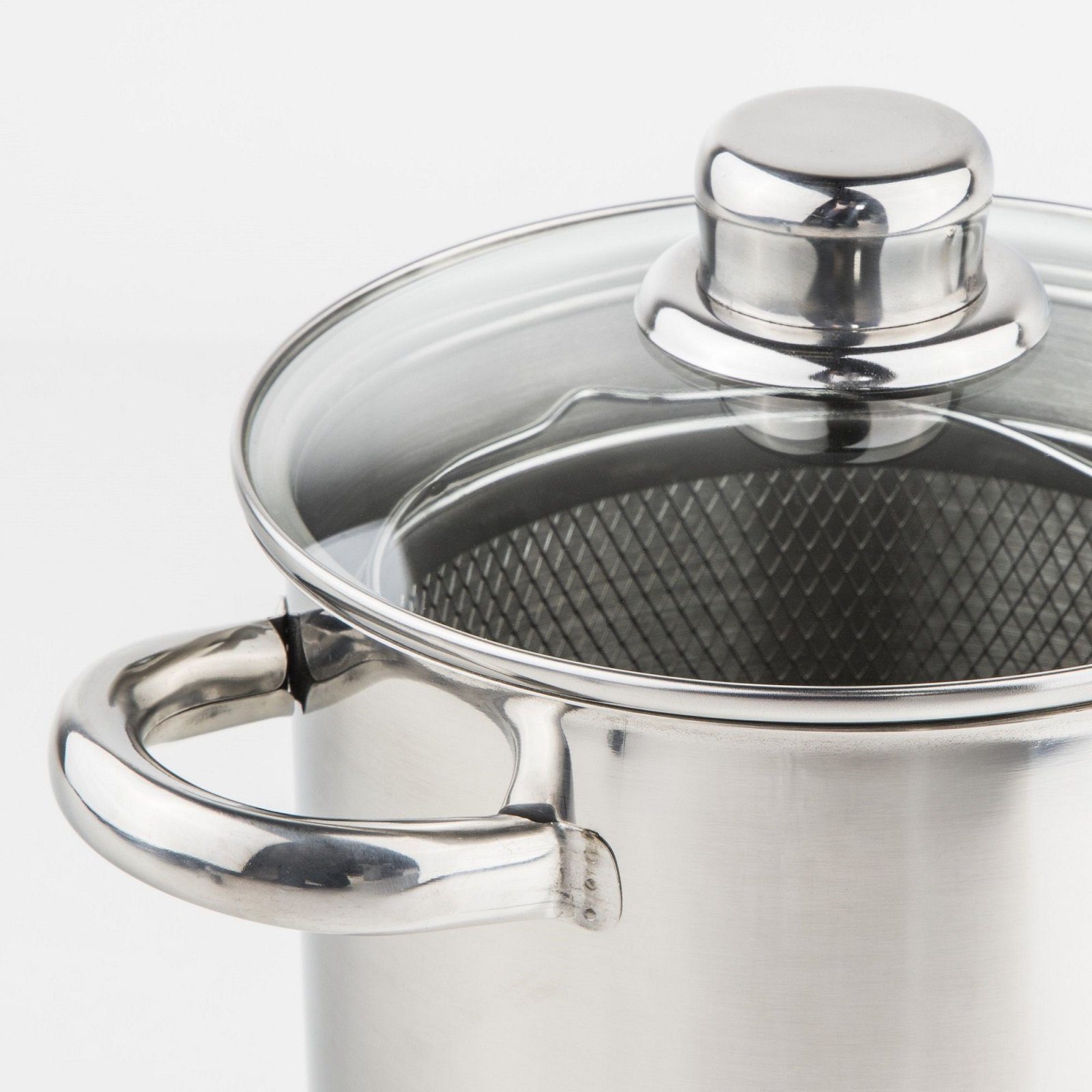 GartenHero Spargeltopf Spargeltopf m. Deckel/Einsatz Edelstahl 4 ltr. Nudeltopf Pastatopf Spaghettitopf, Edelstahl, induktionsgeeignet, Mit Deckel, Mit Korb, Edelstahl
