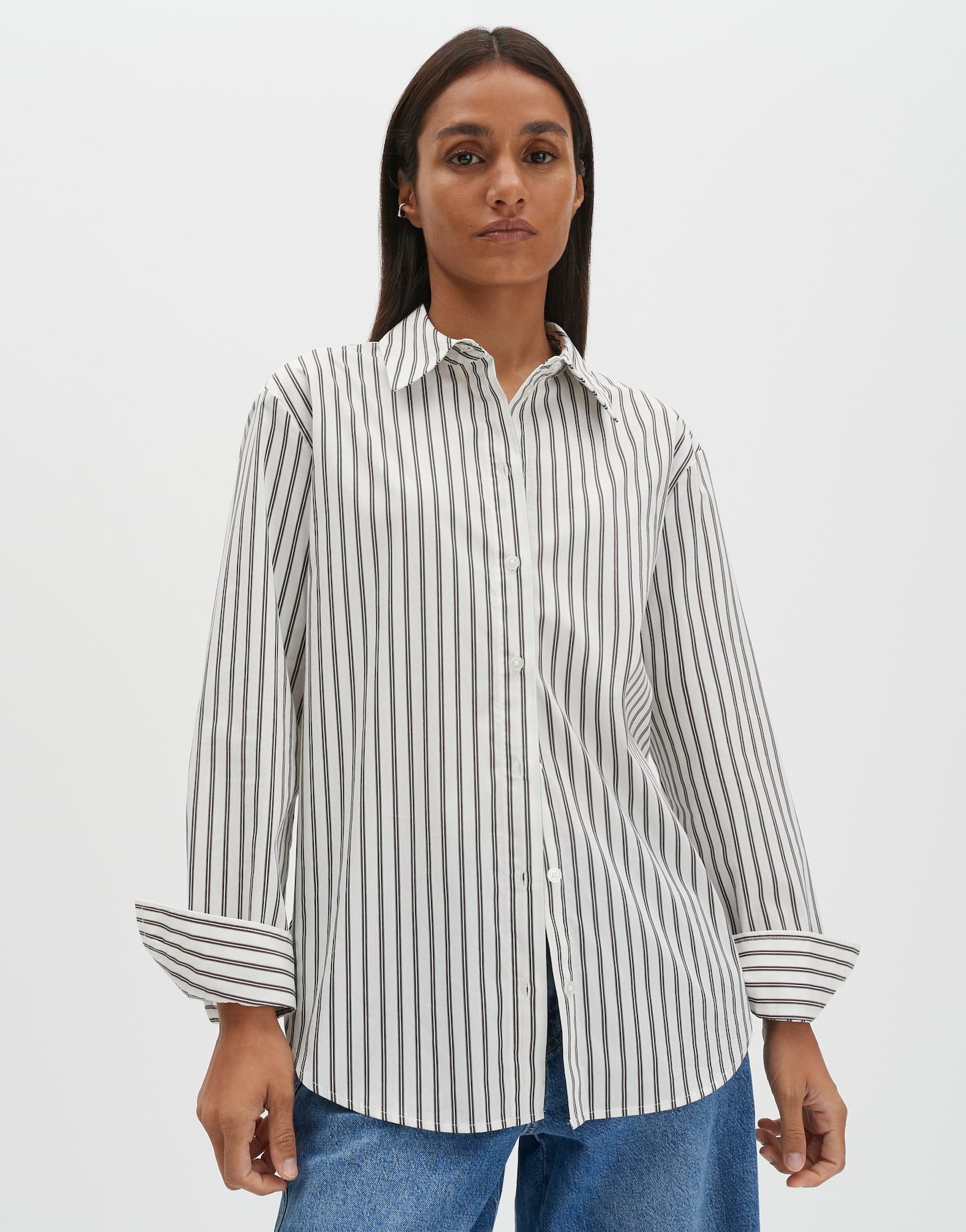 Langarmbluse ZIVIAN Loose aus nachhaltigem BCI Cotton Mix