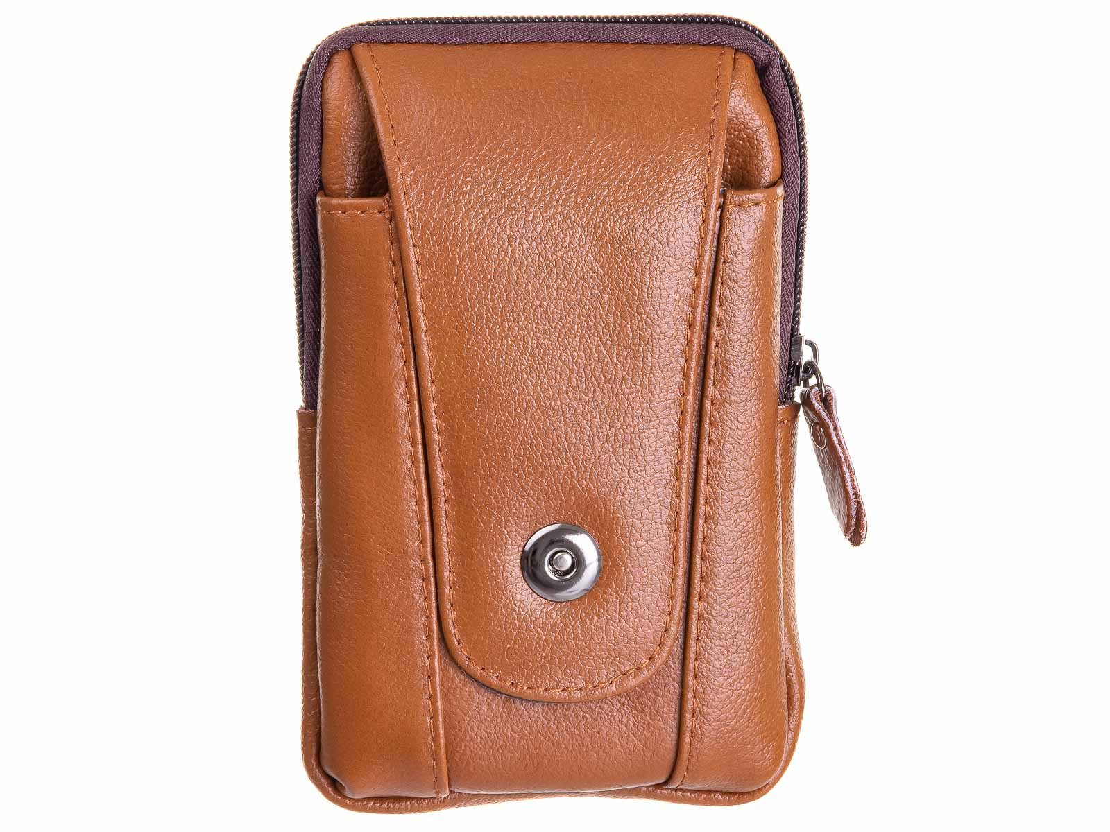 Red Point Gürteltasche Unisex Handytasche Hüfttasche Gürteltasche ca. 0,5 Liter 10 x 16 x 3 (ein Stück, 1-tlg., ca. B/H/T 10/16/3 cm), Gürtelschlaufe