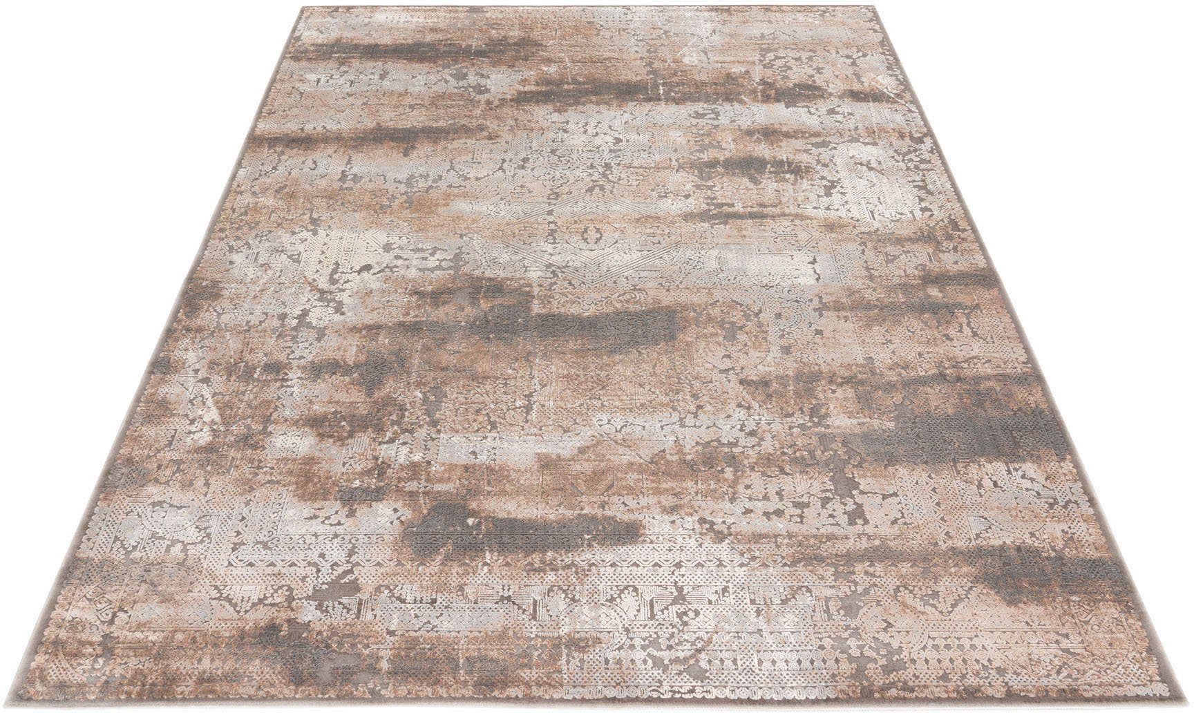 Obsession Teppich My Jewel of Obsession 950, rechteckig, Höhe: 7 mm, modernes Design, besonders hohe Materialdichte